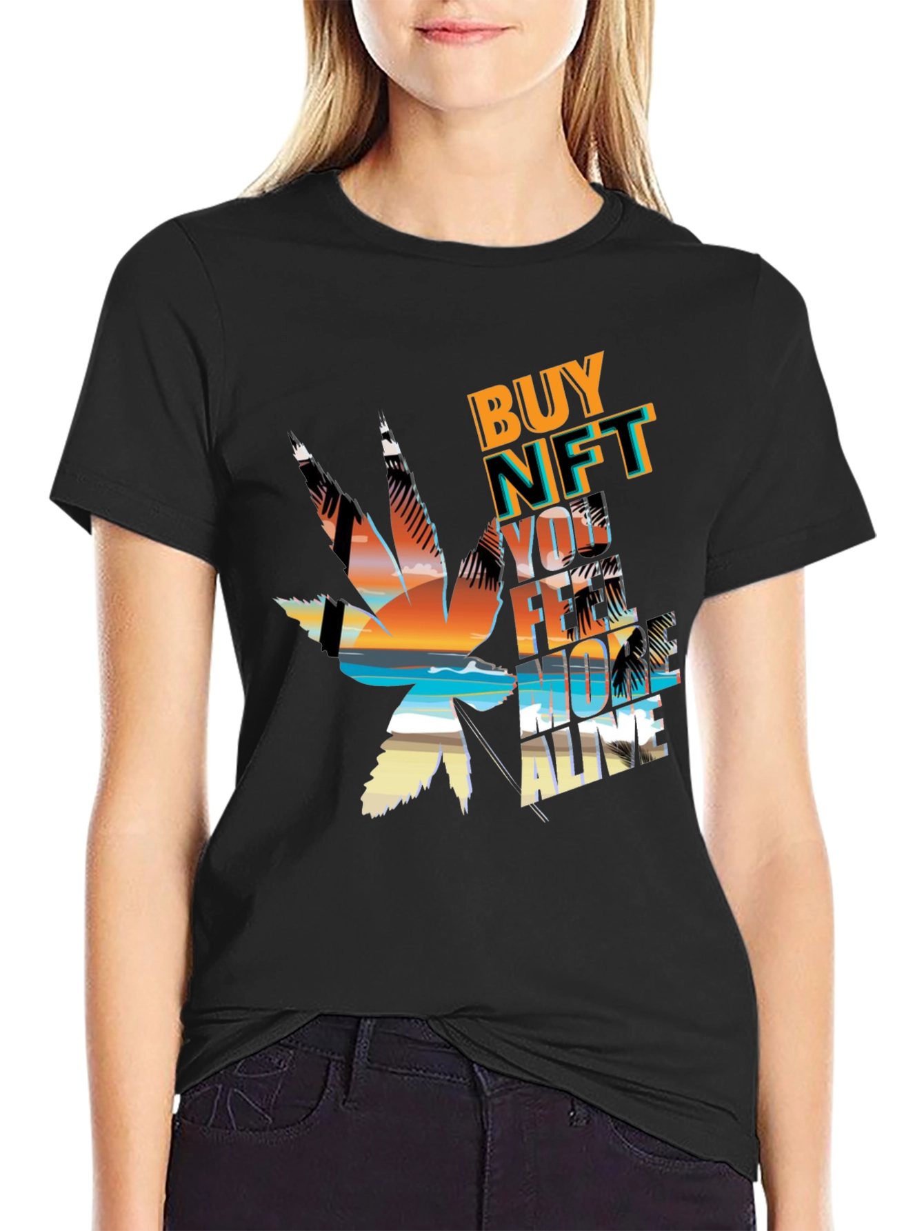 Buy NFT T-Shirt - Feel More Alive