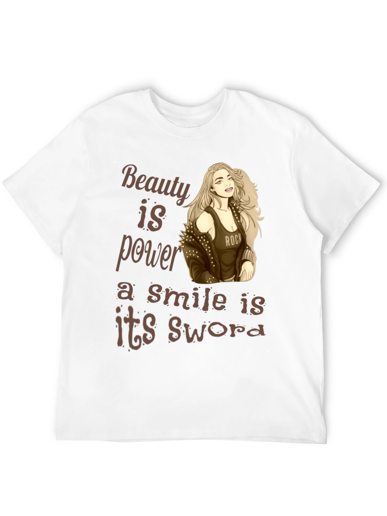 Beauty is Power Graphic Tee