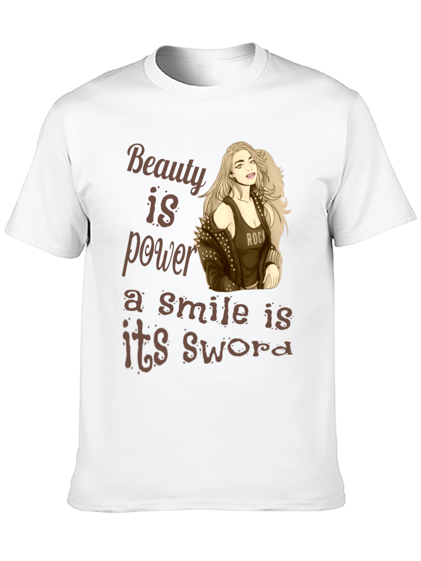 Beauty is Power Graphic Tee