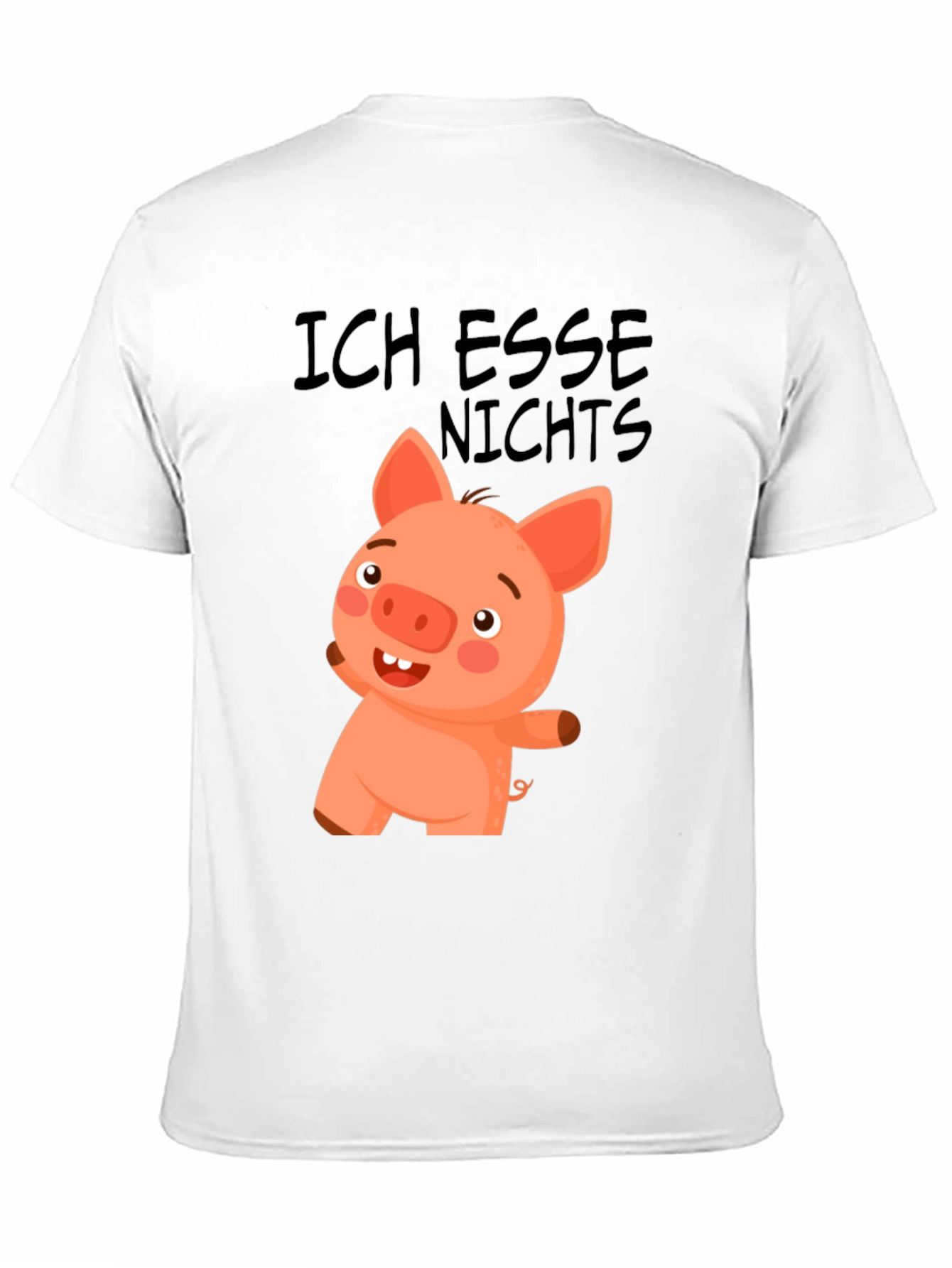 Ich Esse Nichts Funny Pig T-Shirt