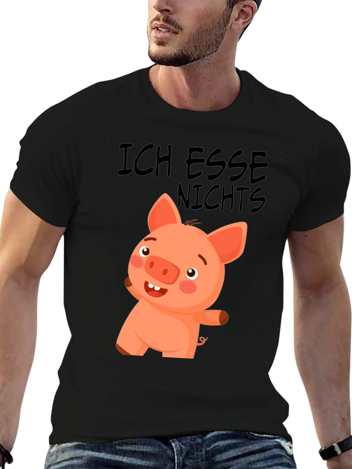 Ich Esse Nichts Funny Pig T-Shirt