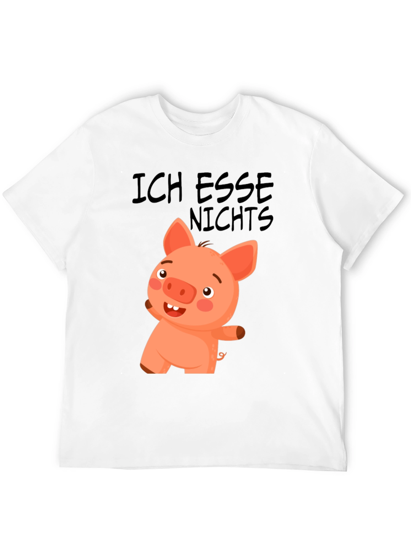 Ich Esse Nichts Funny Pig T-Shirt