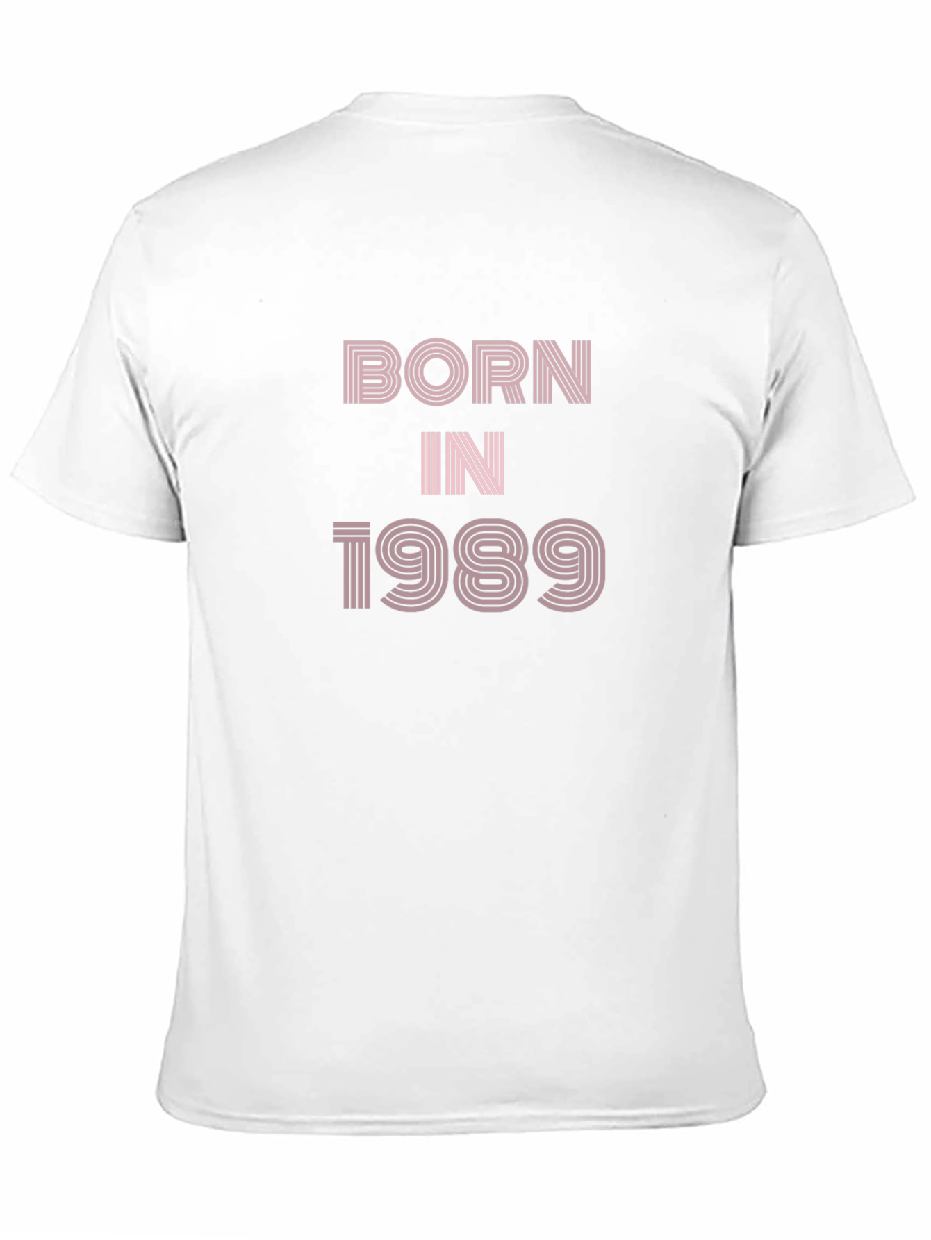 Born in 1989 Black Graphic Tee