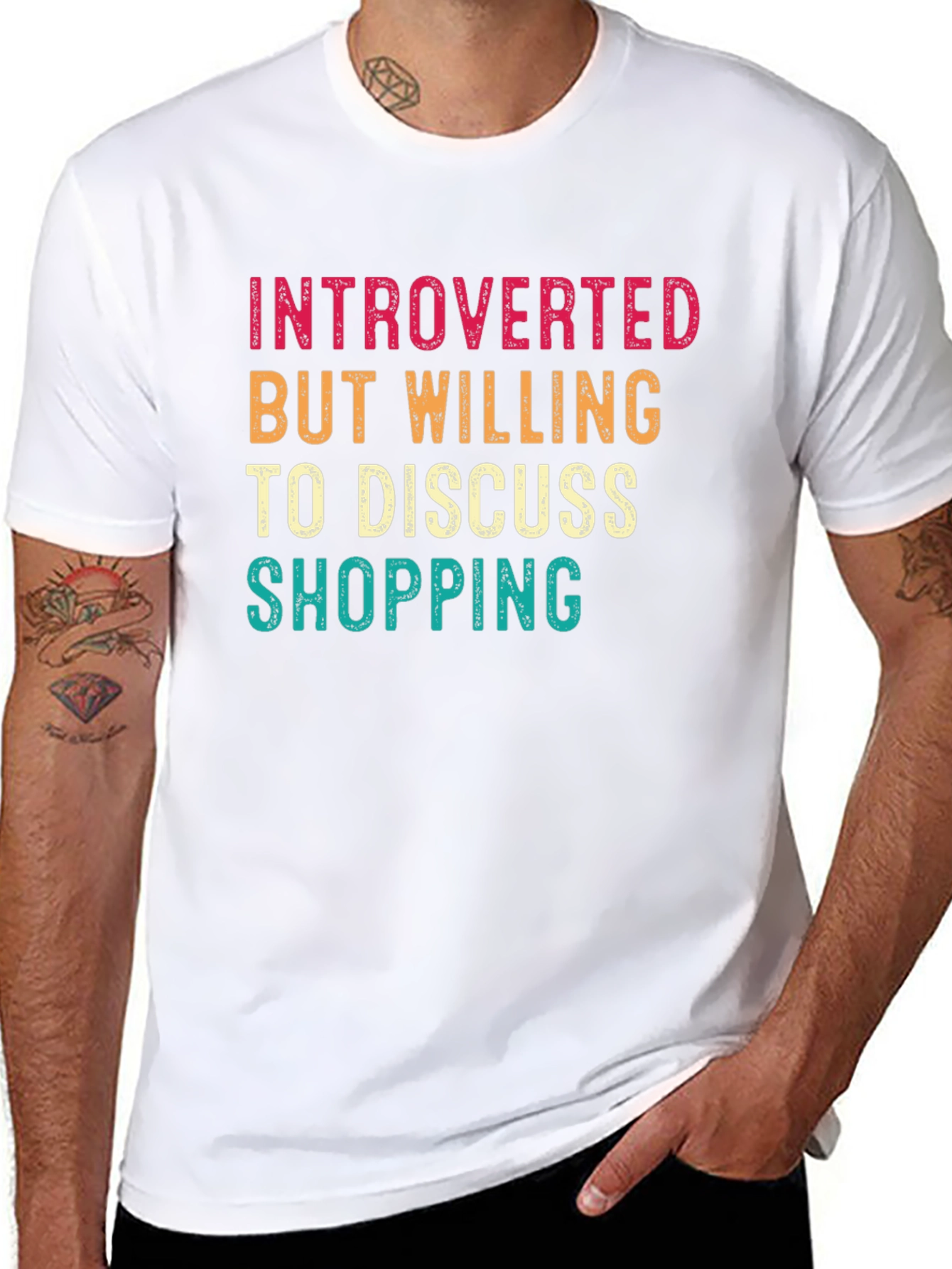 Introverted Shopping T-Shirt