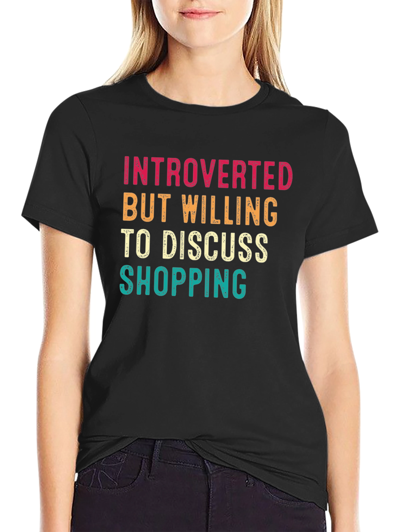 Introverted Shopping T-Shirt