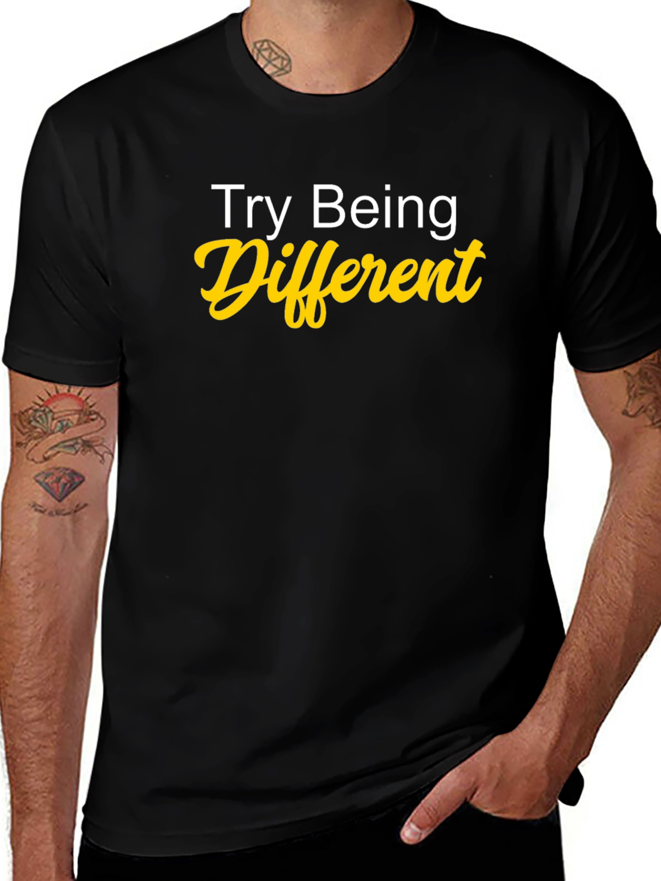Try Being Different Graphic Tee