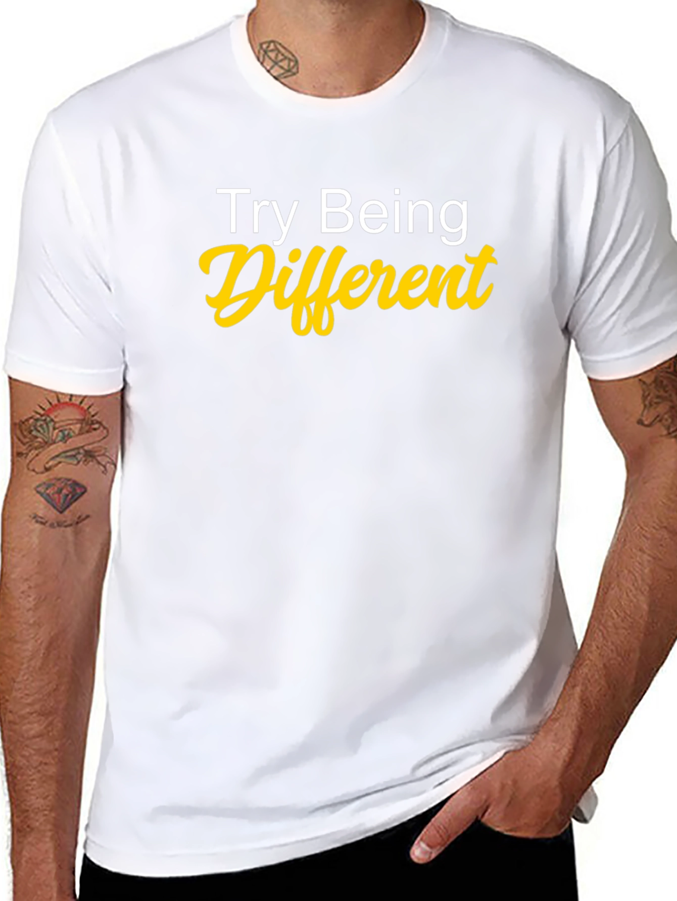 Try Being Different Graphic Tee
