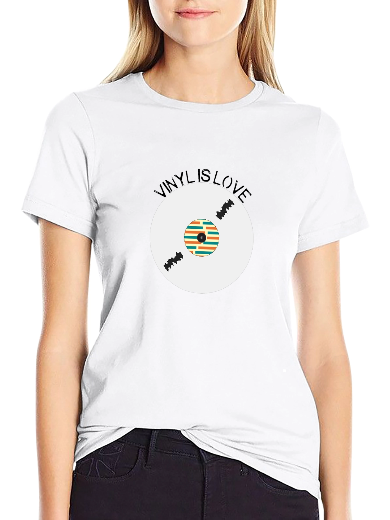 Vinyl is Love Graphic T-Shirt