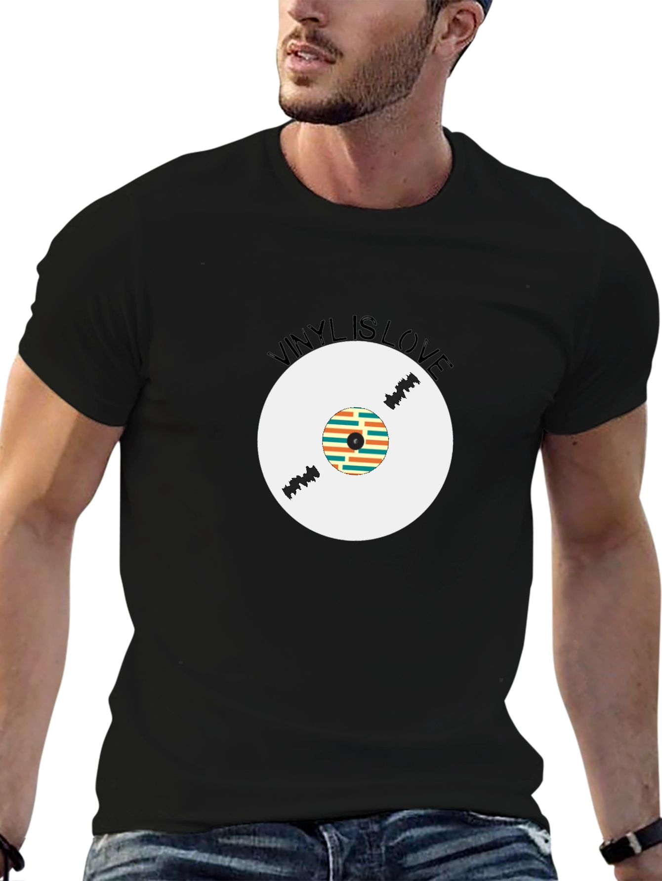 Vinyl is Love Graphic T-Shirt