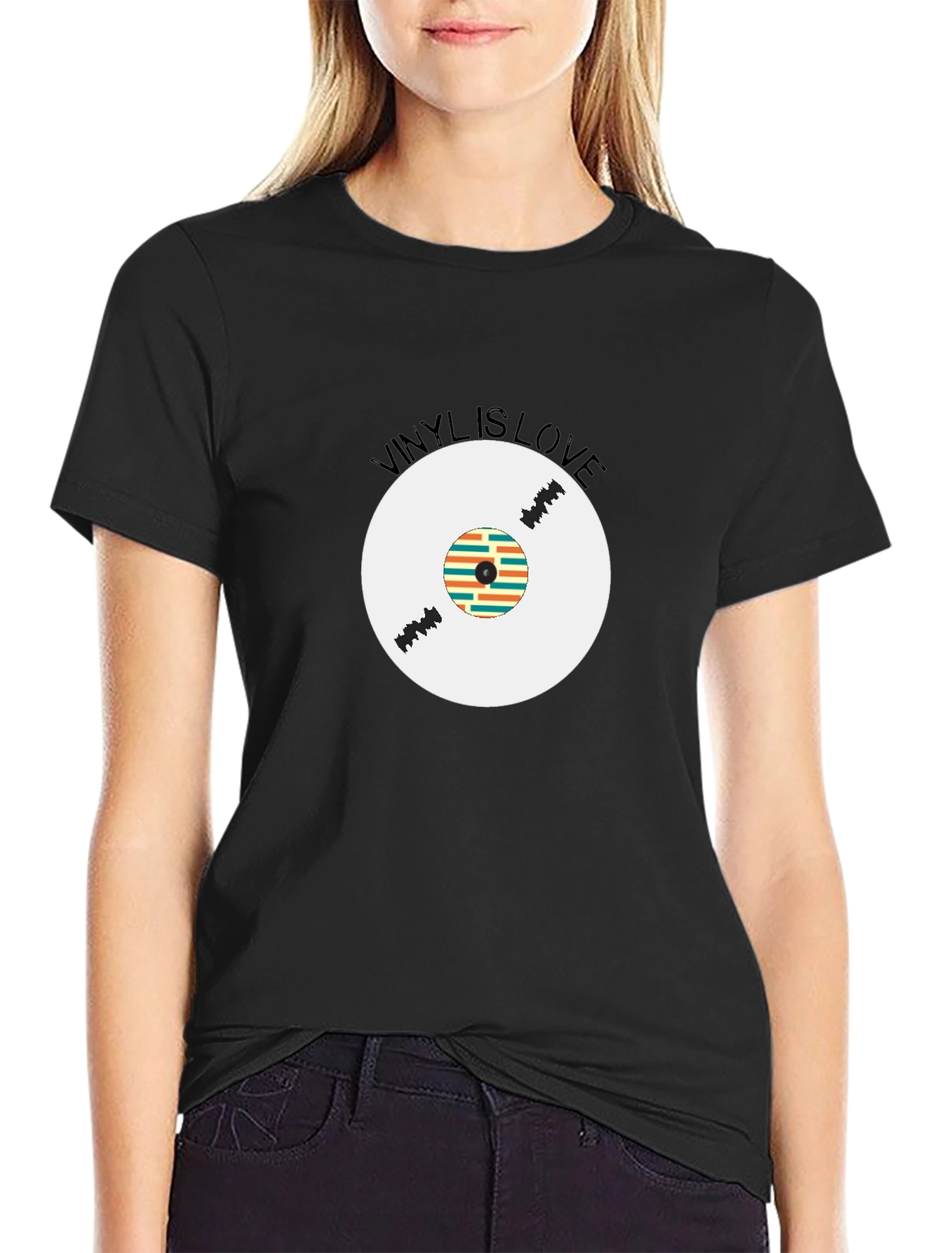Vinyl is Love Graphic T-Shirt