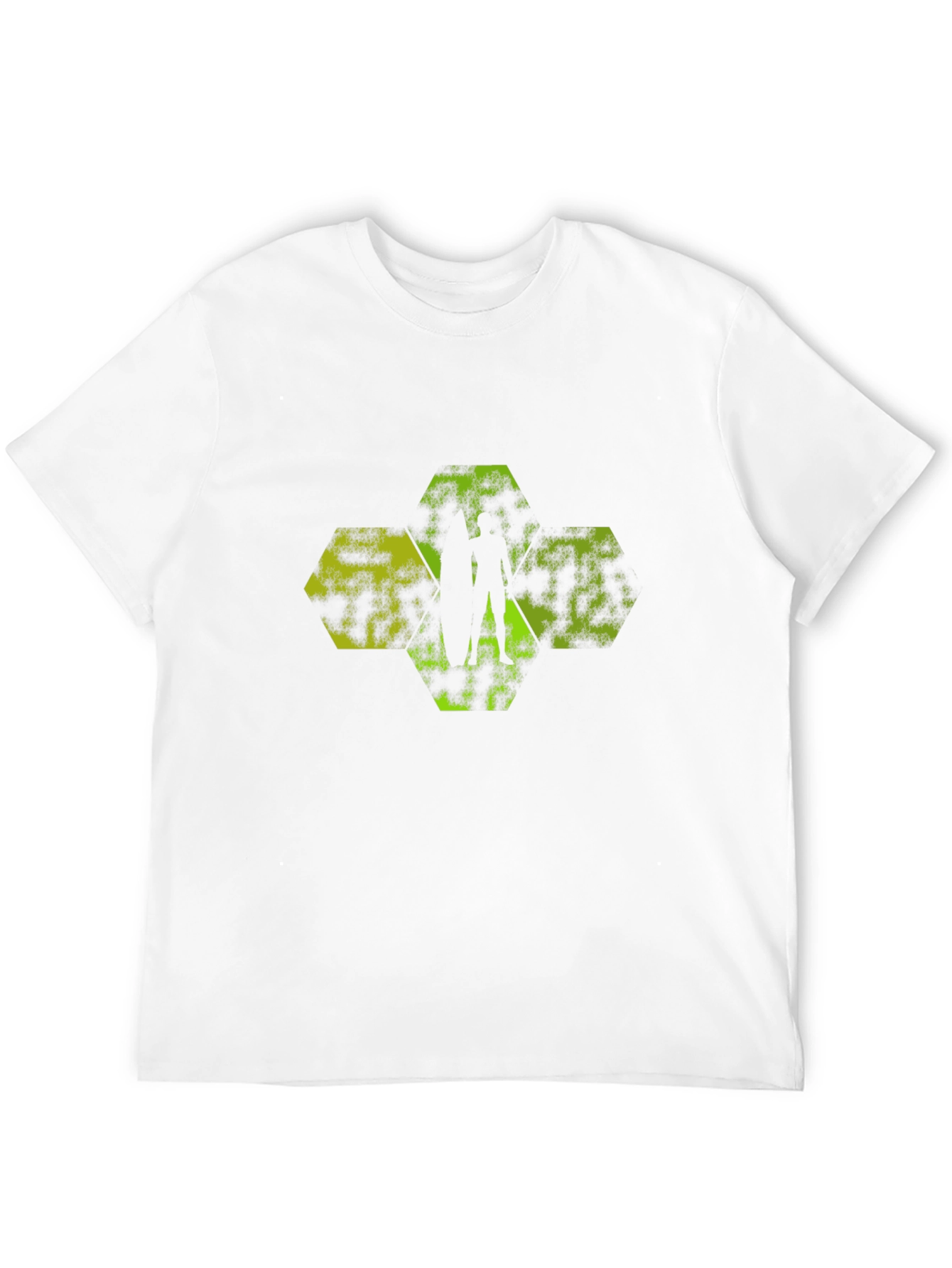 Geometric Silhouette Tee - Modern Graphic Print