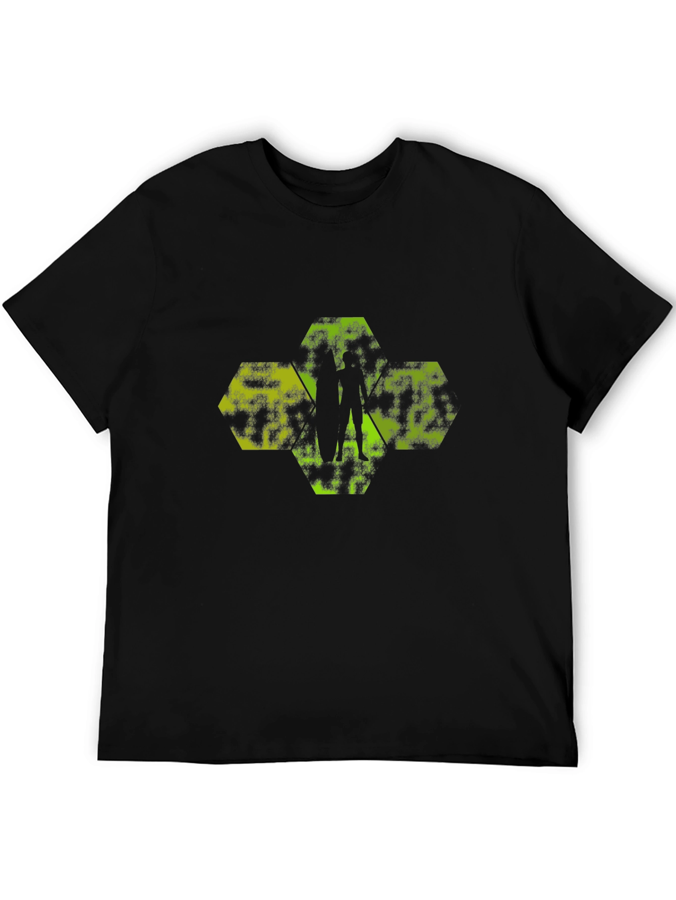 Geometric Silhouette Tee - Modern Graphic Print