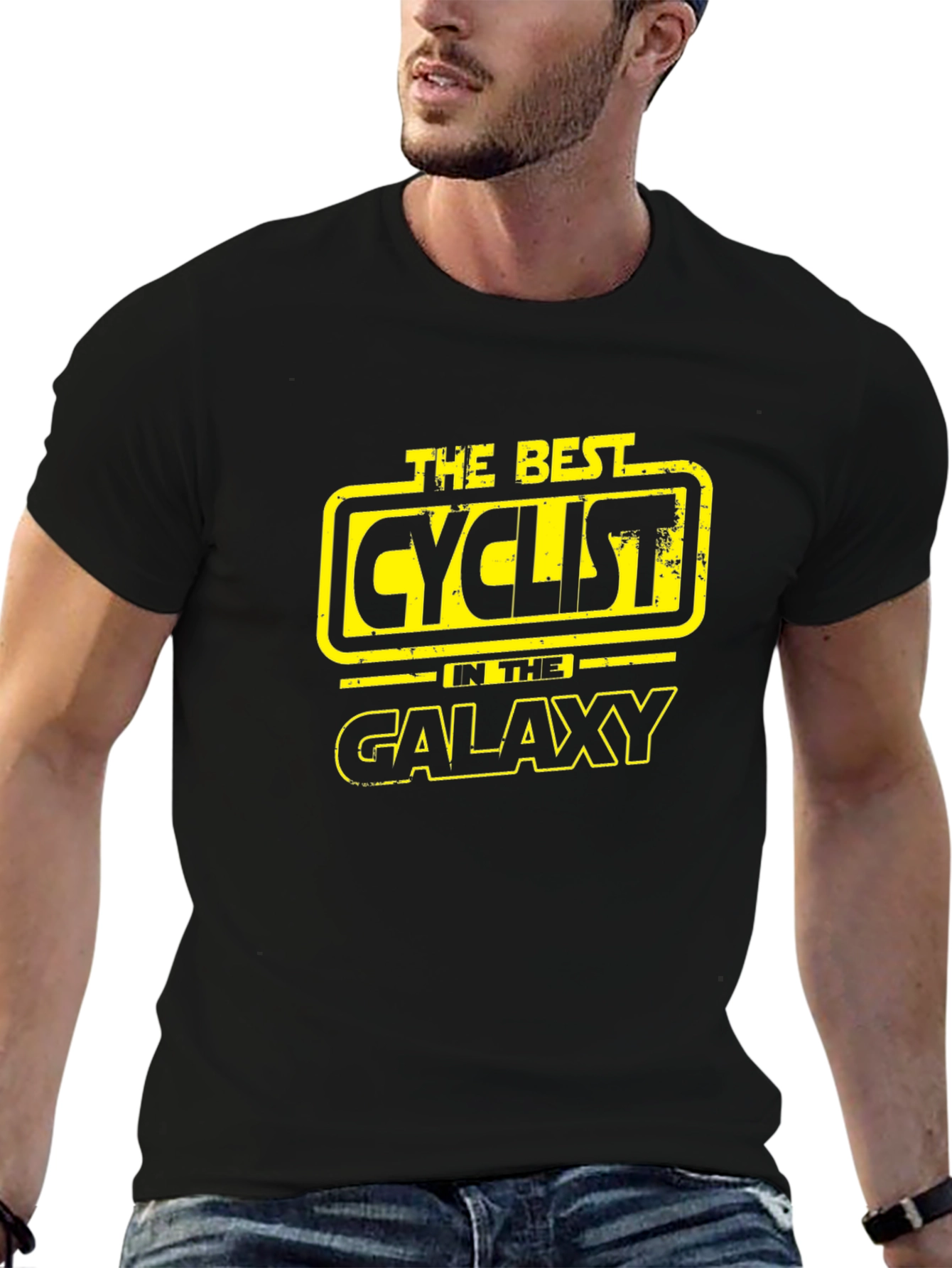 Best Cyclist in The Galaxy Graphic T-Shirt