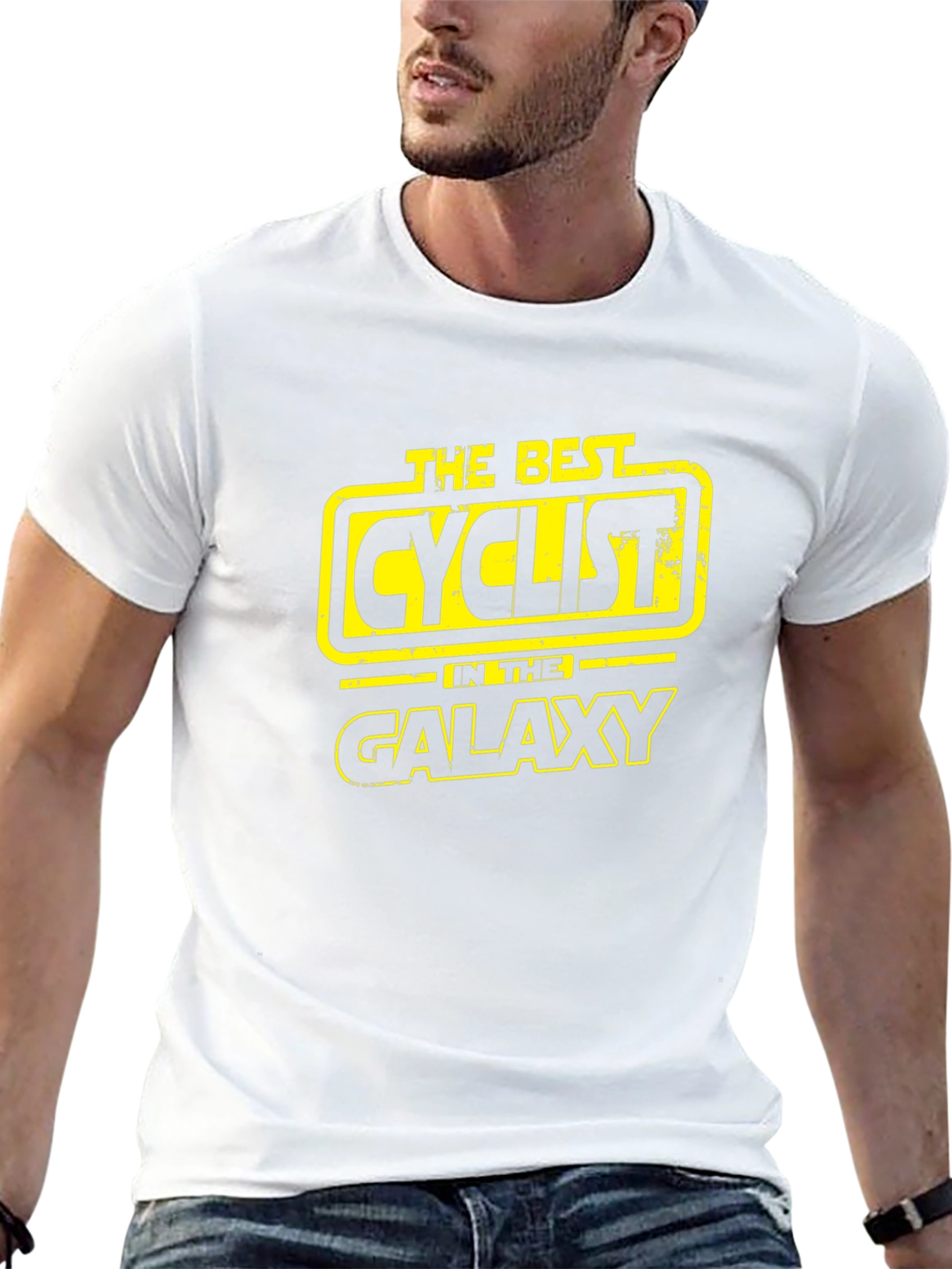 Best Cyclist in The Galaxy Graphic T-Shirt
