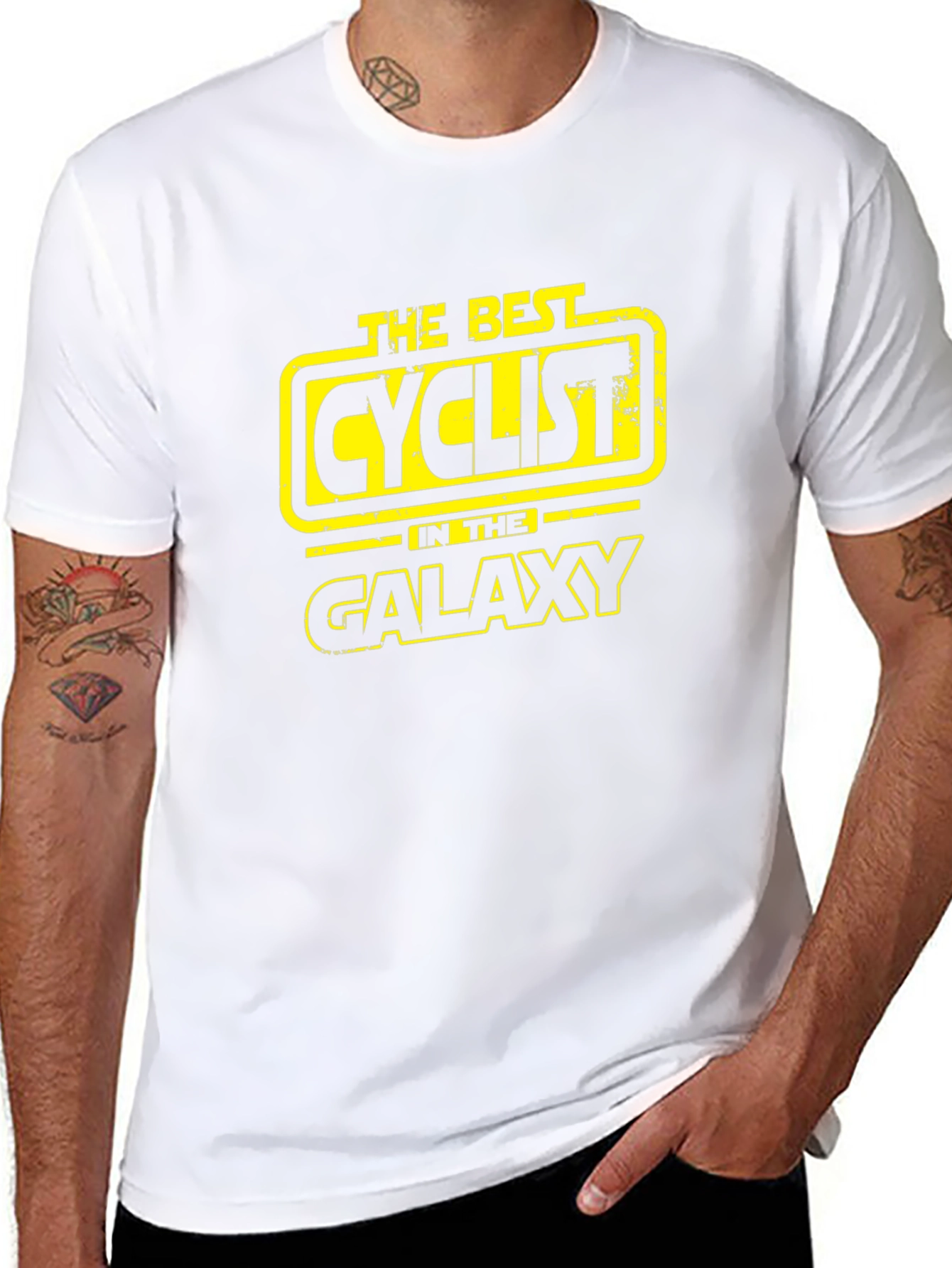 Best Cyclist in The Galaxy Graphic T-Shirt
