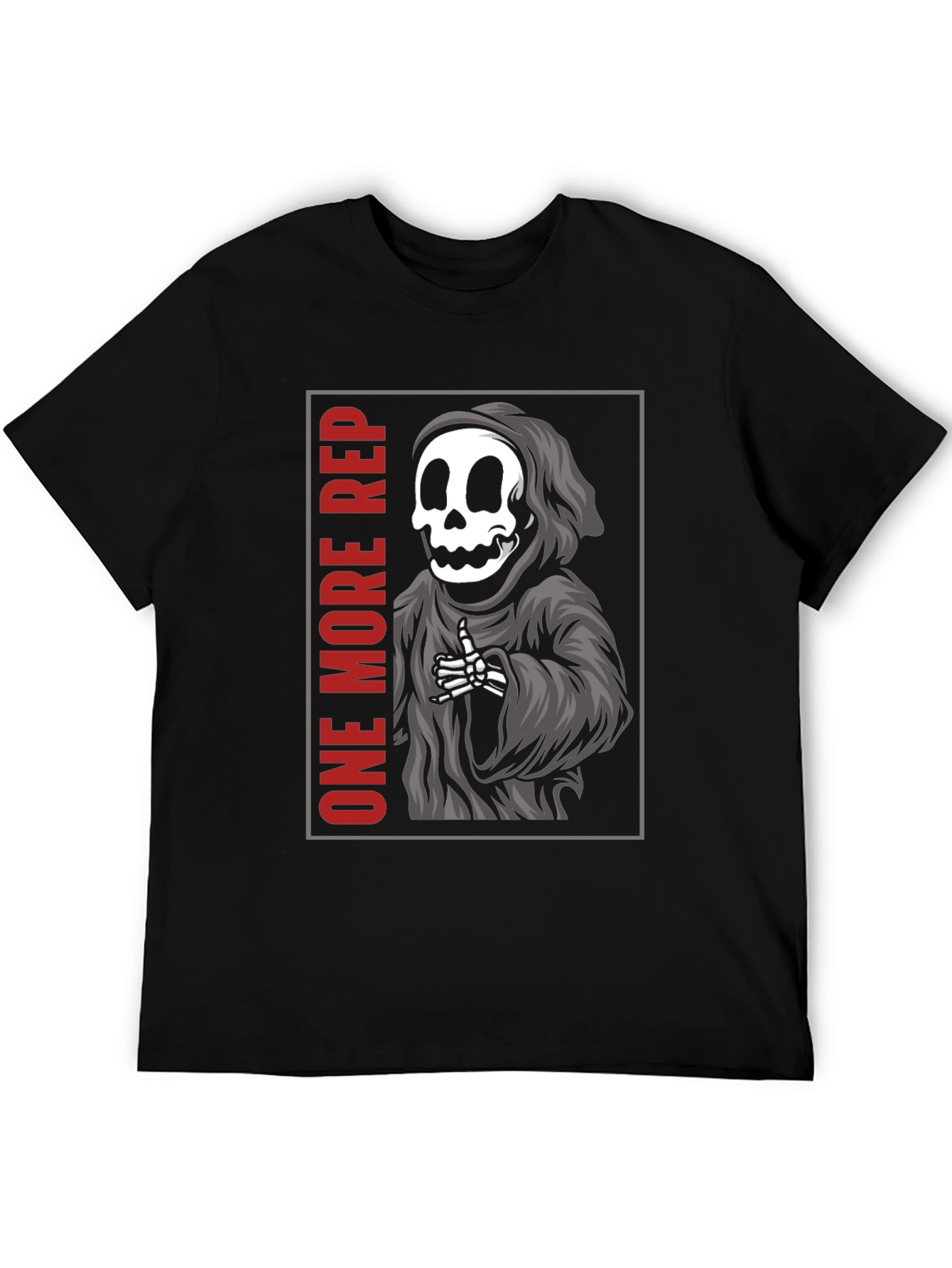 One More Rep Reaper T-Shirt - Gym Motivation