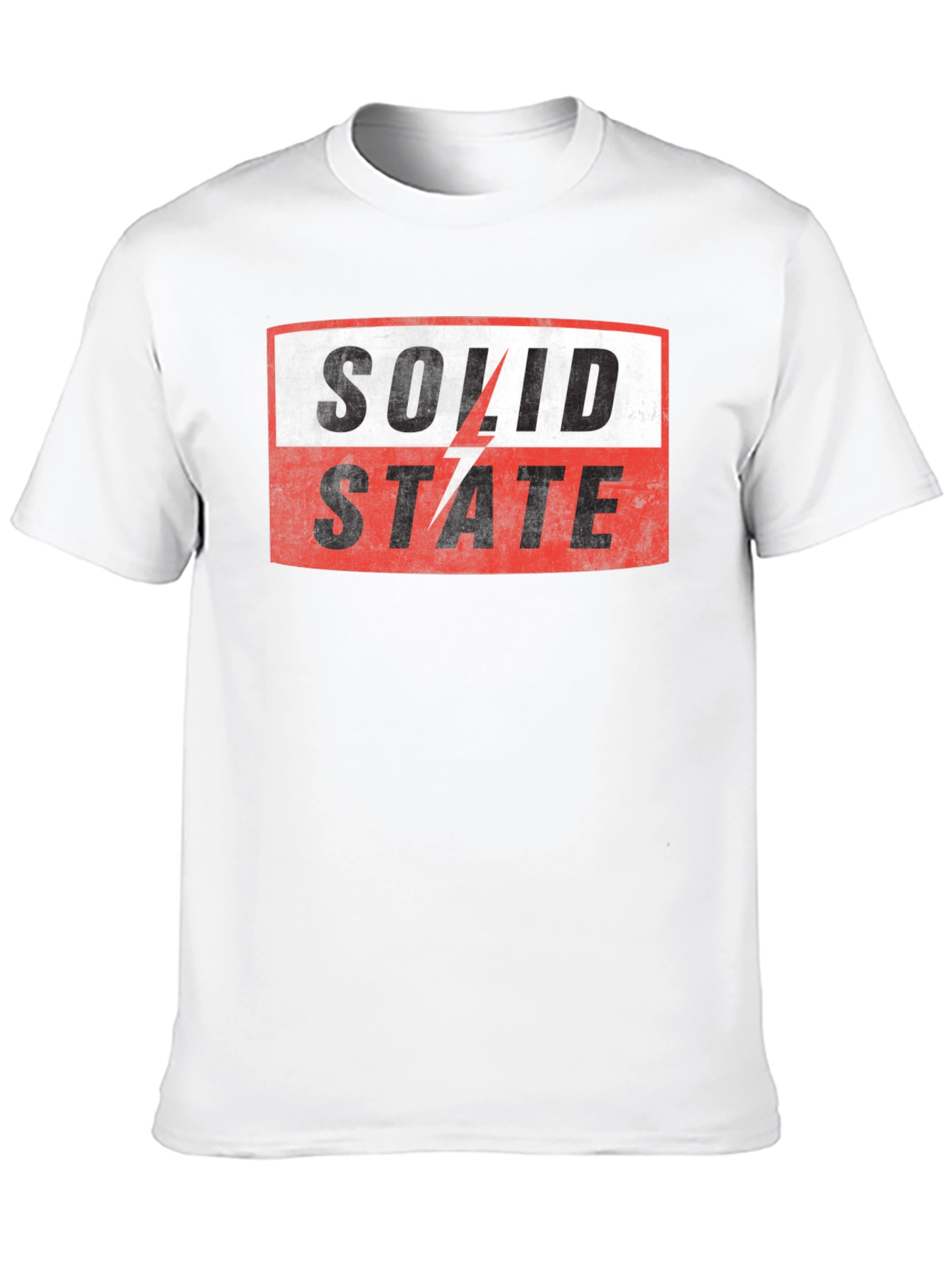 Solid State Graphic T-Shirt - Black
