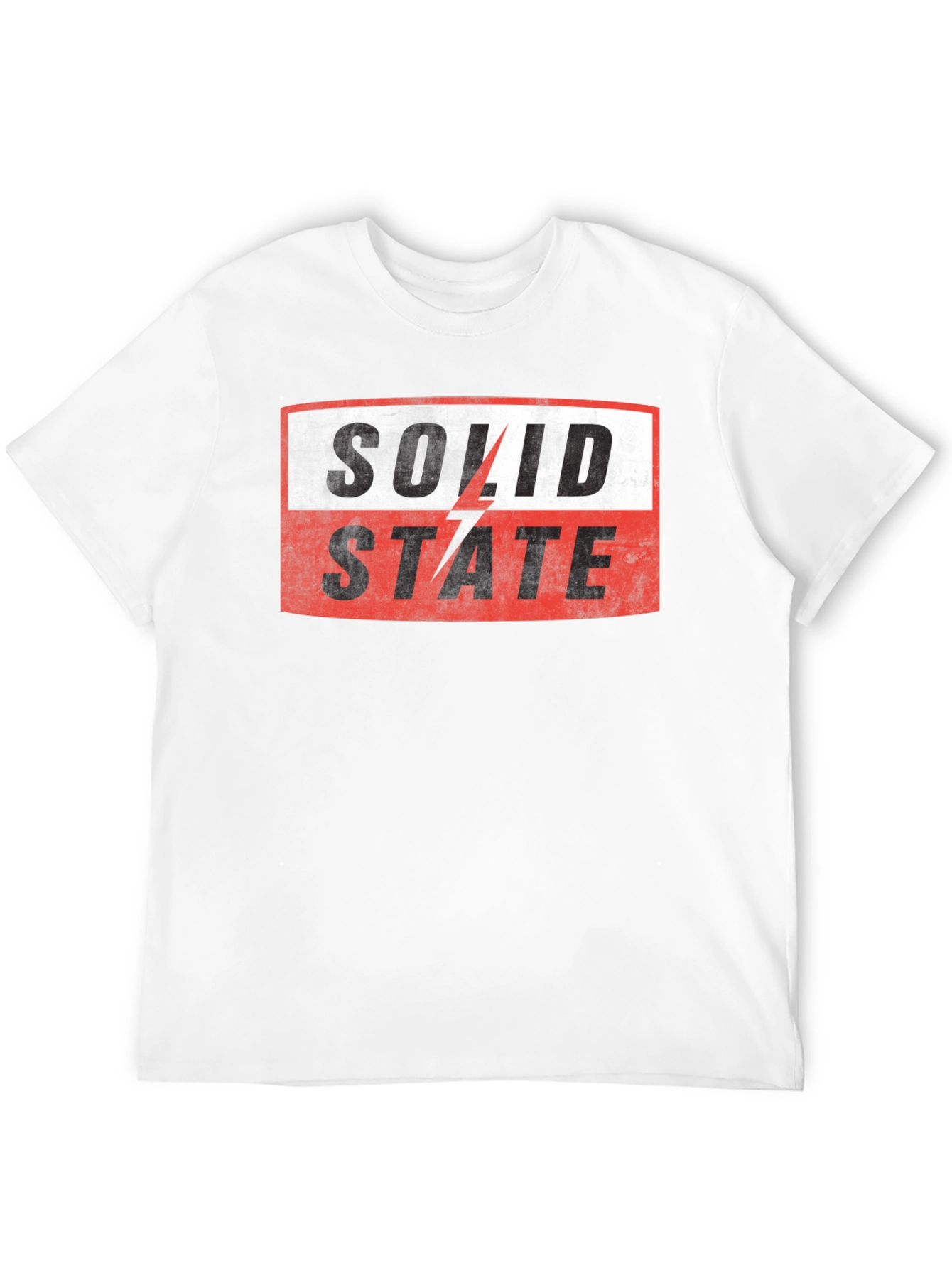 Solid State Graphic T-Shirt - Black