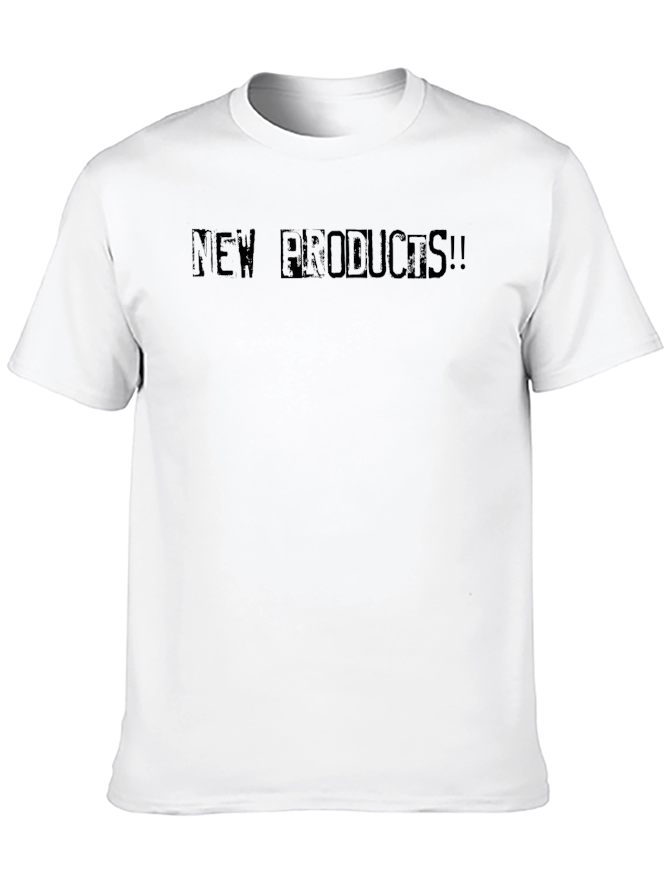New Products Black T-Shirt