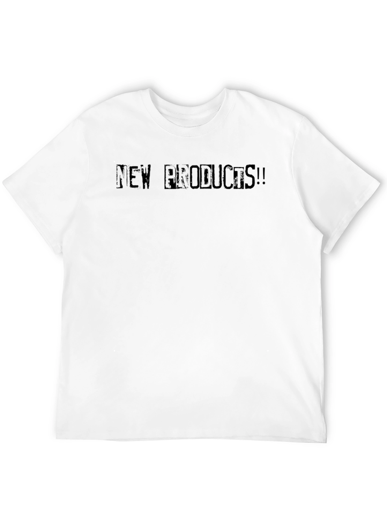 New Products Black T-Shirt