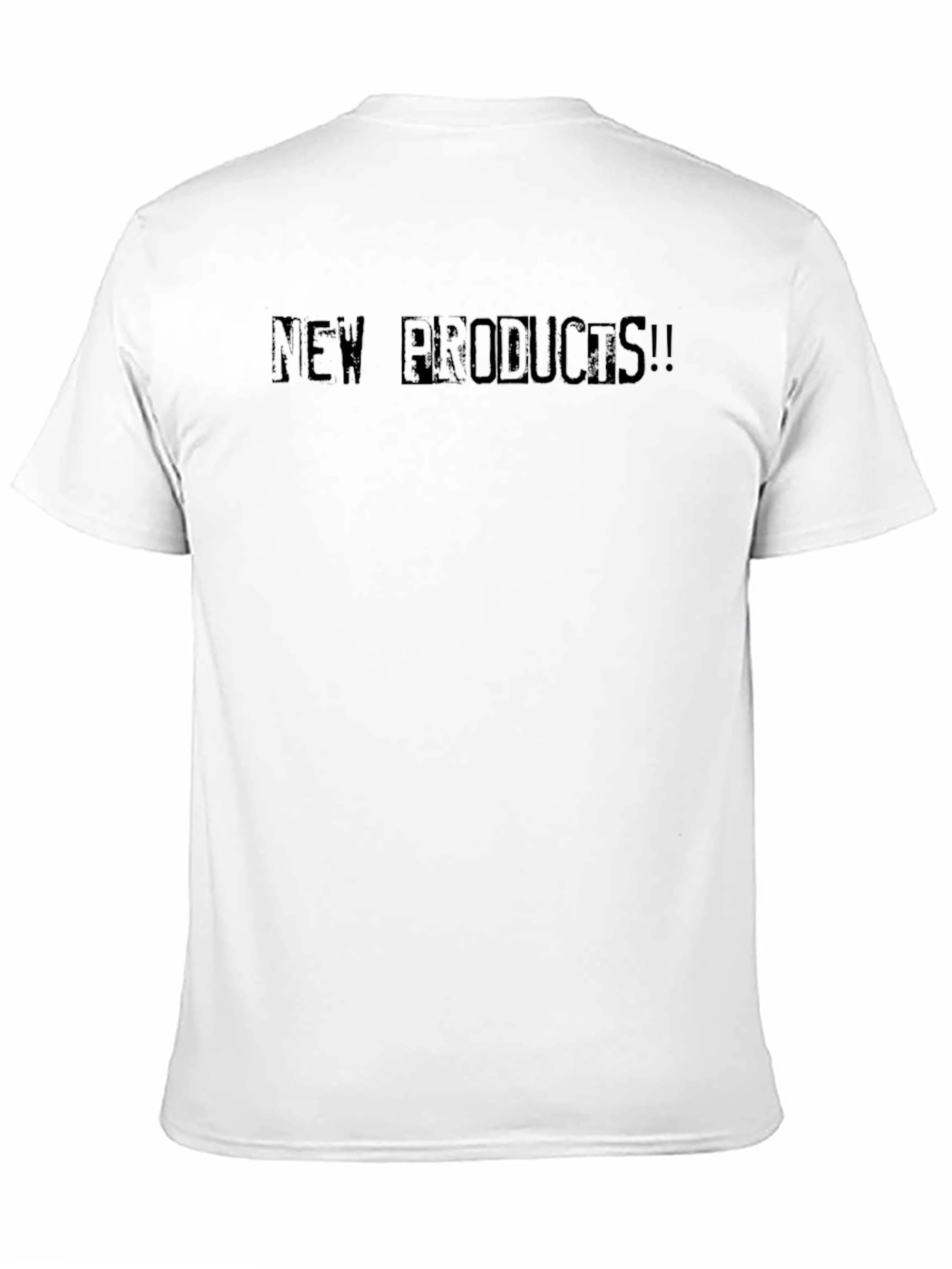 New Products Black T-Shirt