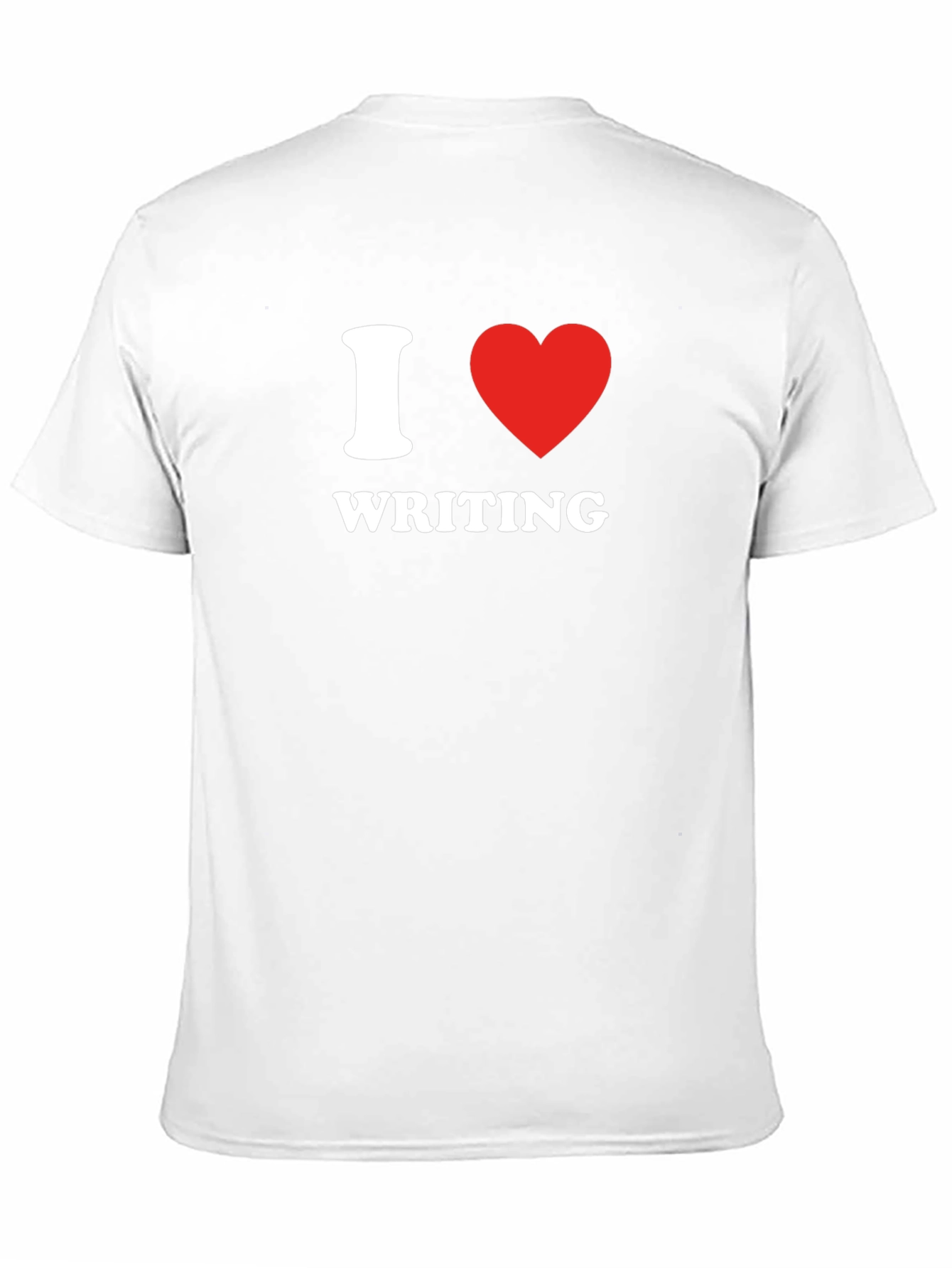 I Heart Writing T-Shirt - Writers Tee