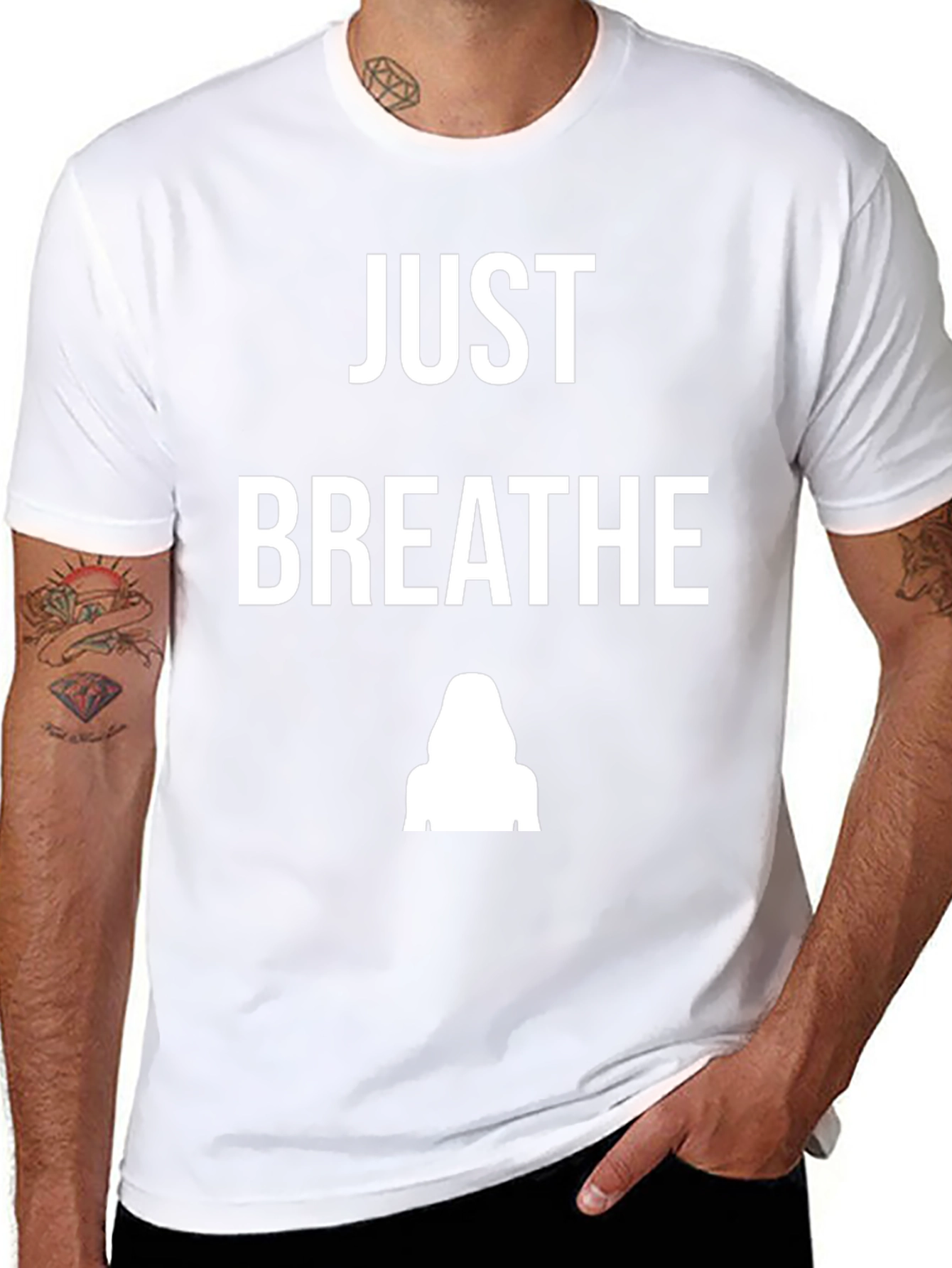 Just Breathe Graphic T-Shirt