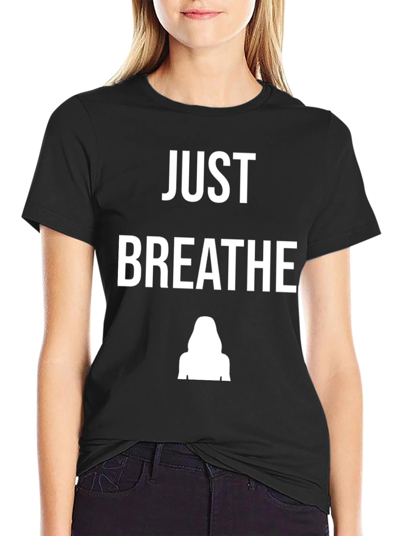 Just Breathe Graphic T-Shirt