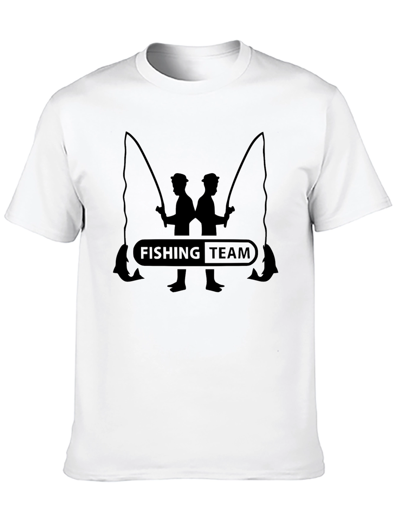 Fishing Team T-Shirt - Black