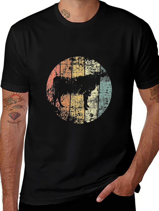 Retro Horse Graphic Tee - Vintage Style Comfort