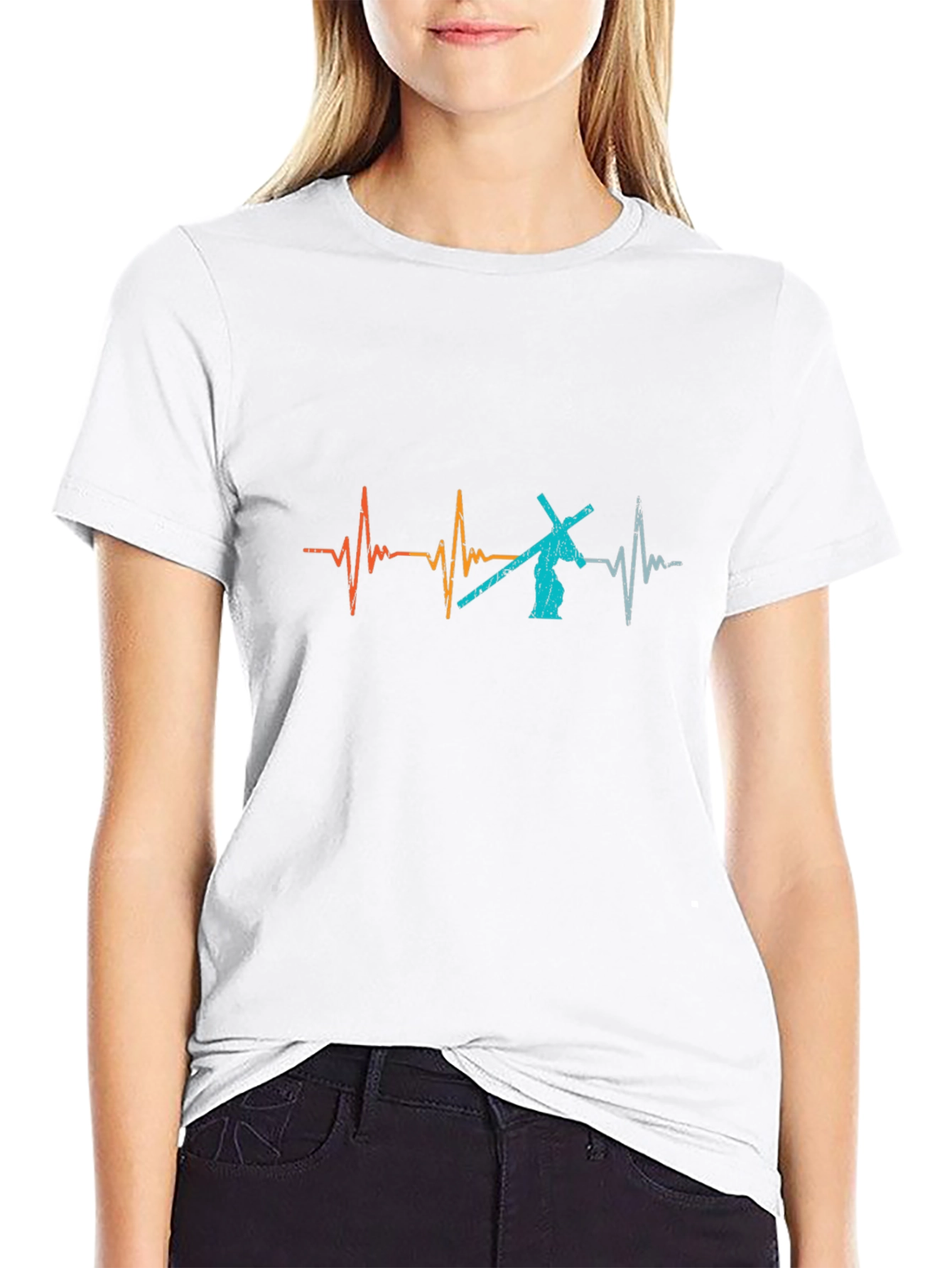 Jesus Heartbeat Black T-Shirt