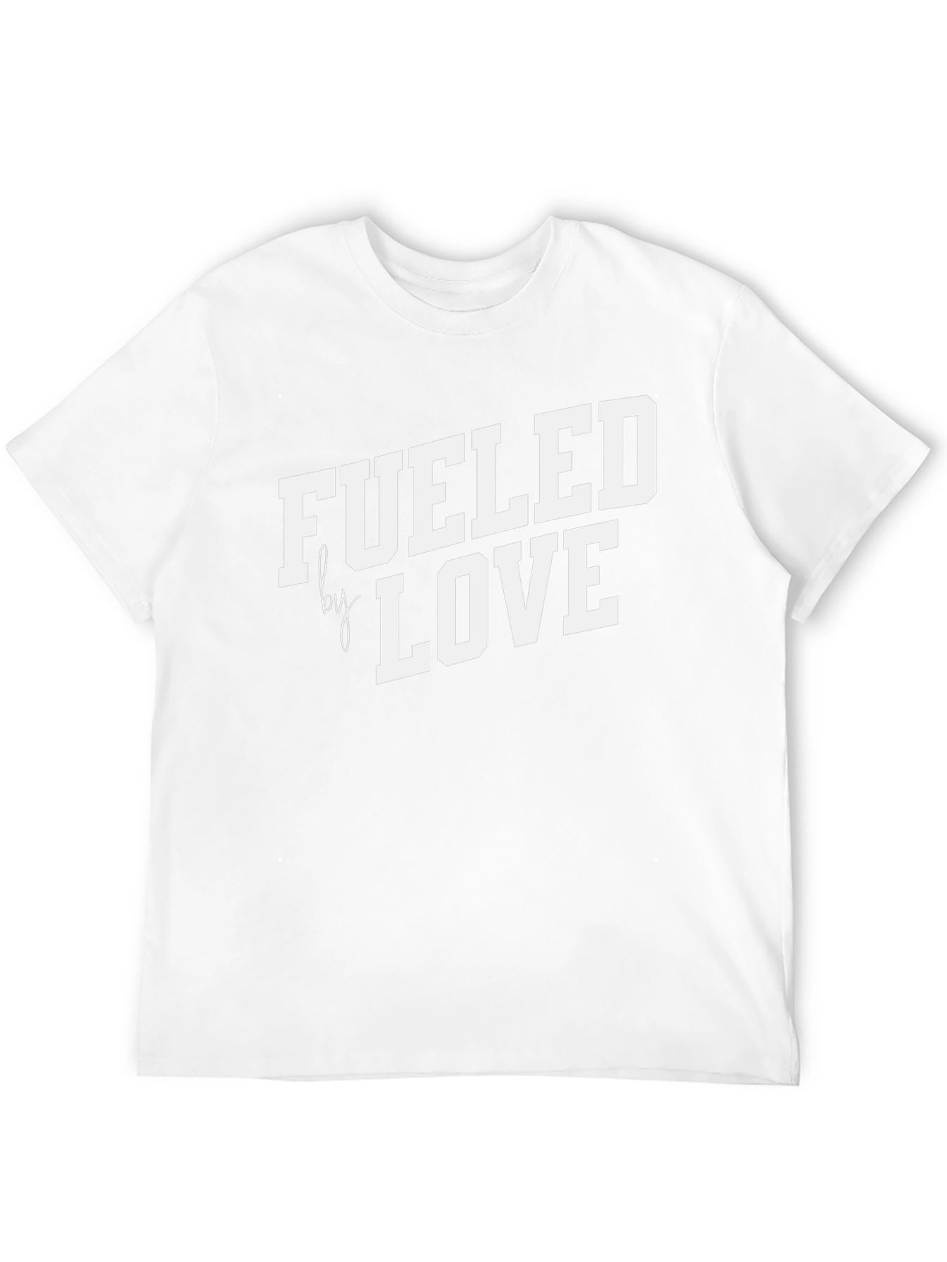 Fueled By Love T-Shirt - Black Graphic Tee