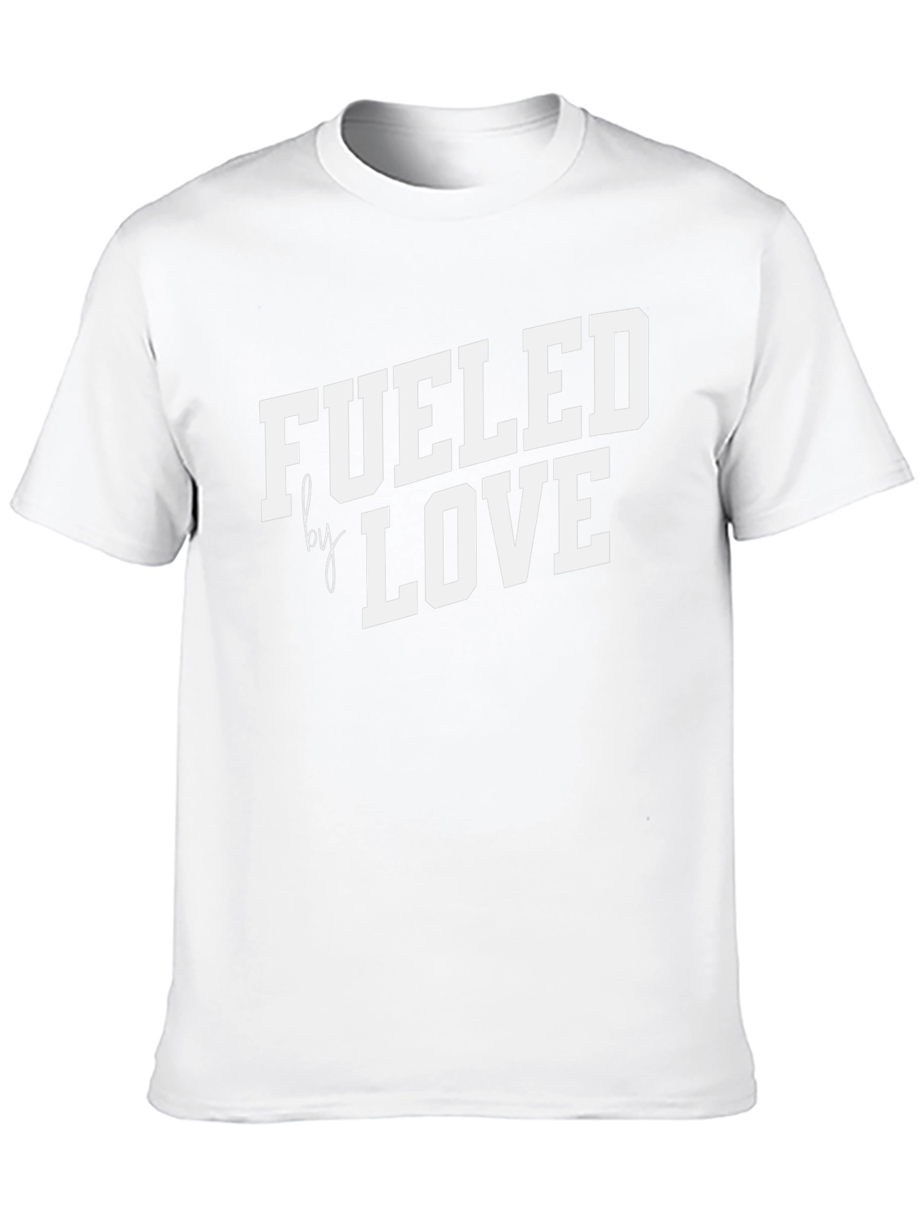 Fueled By Love T-Shirt - Black Graphic Tee