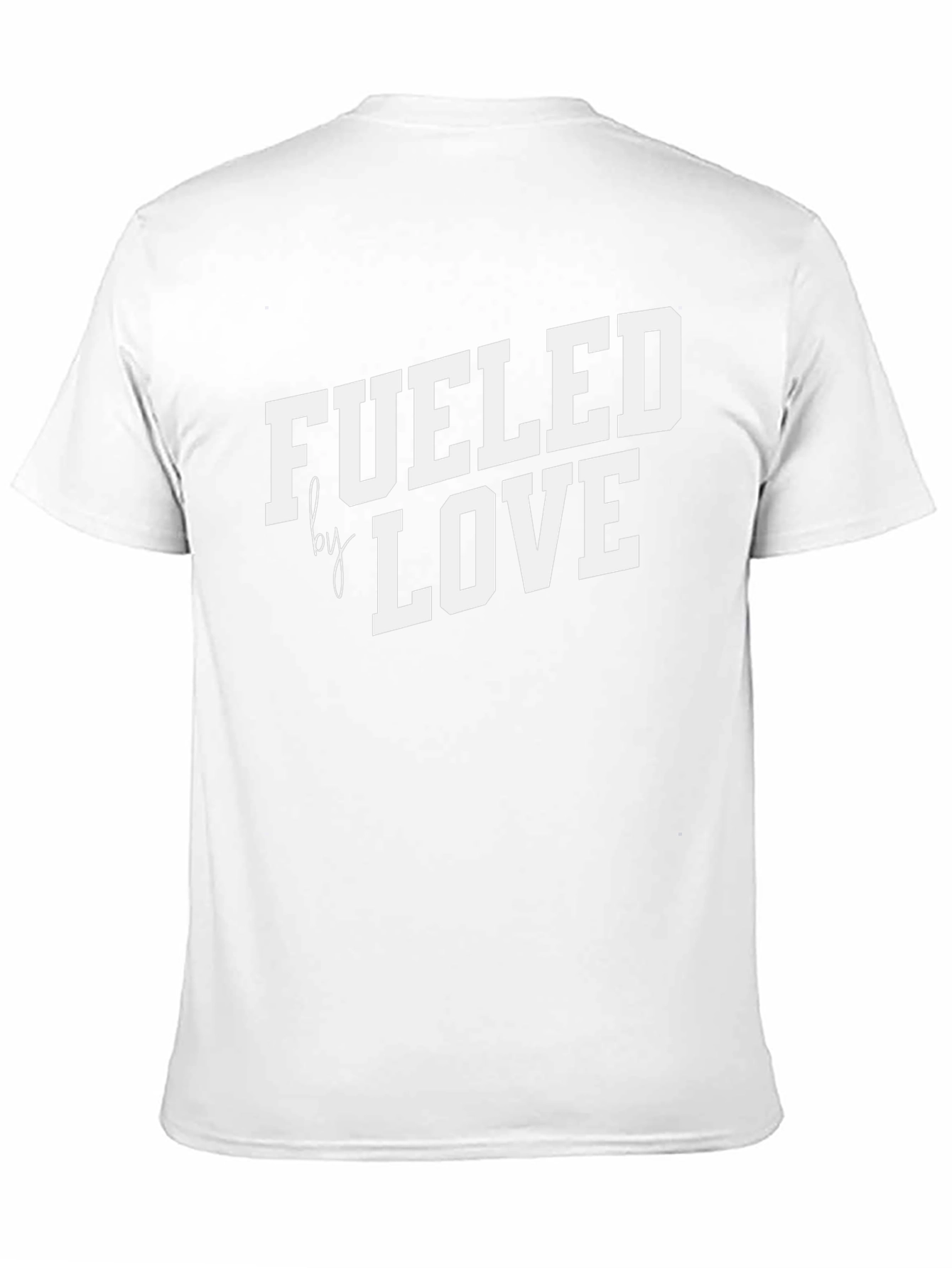 Fueled By Love T-Shirt - Black Graphic Tee