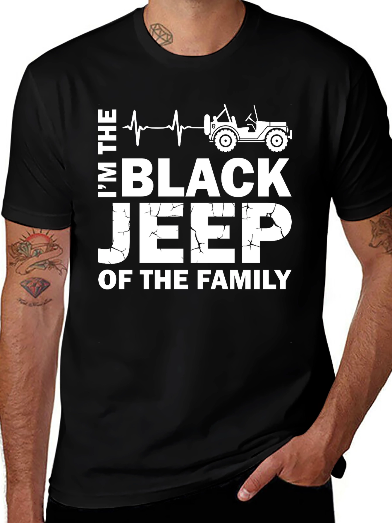 Im the Black Jeep of the Family T-Shirt