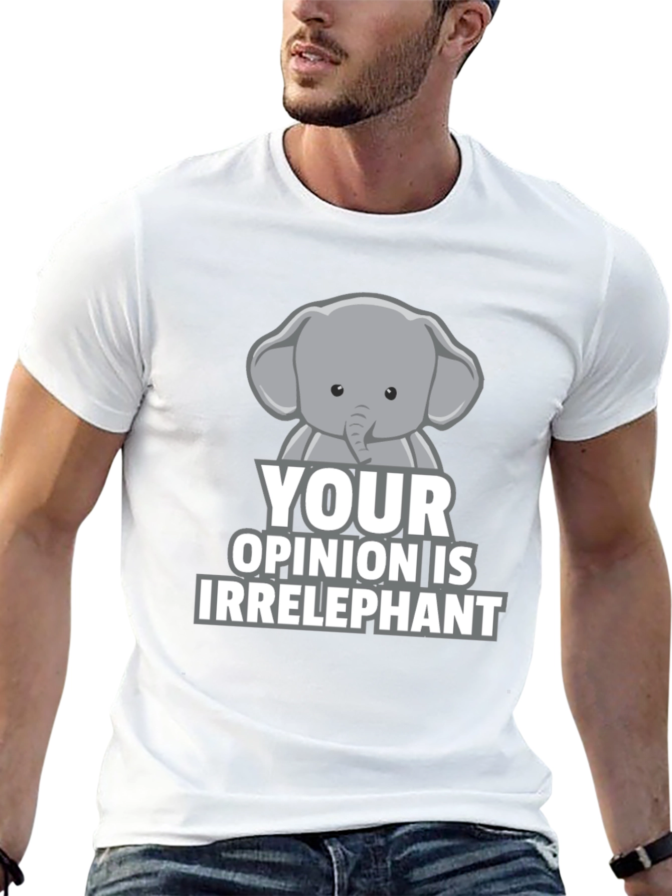 Irrelephant T-Shirt - Funny Elephant Graphic Tee