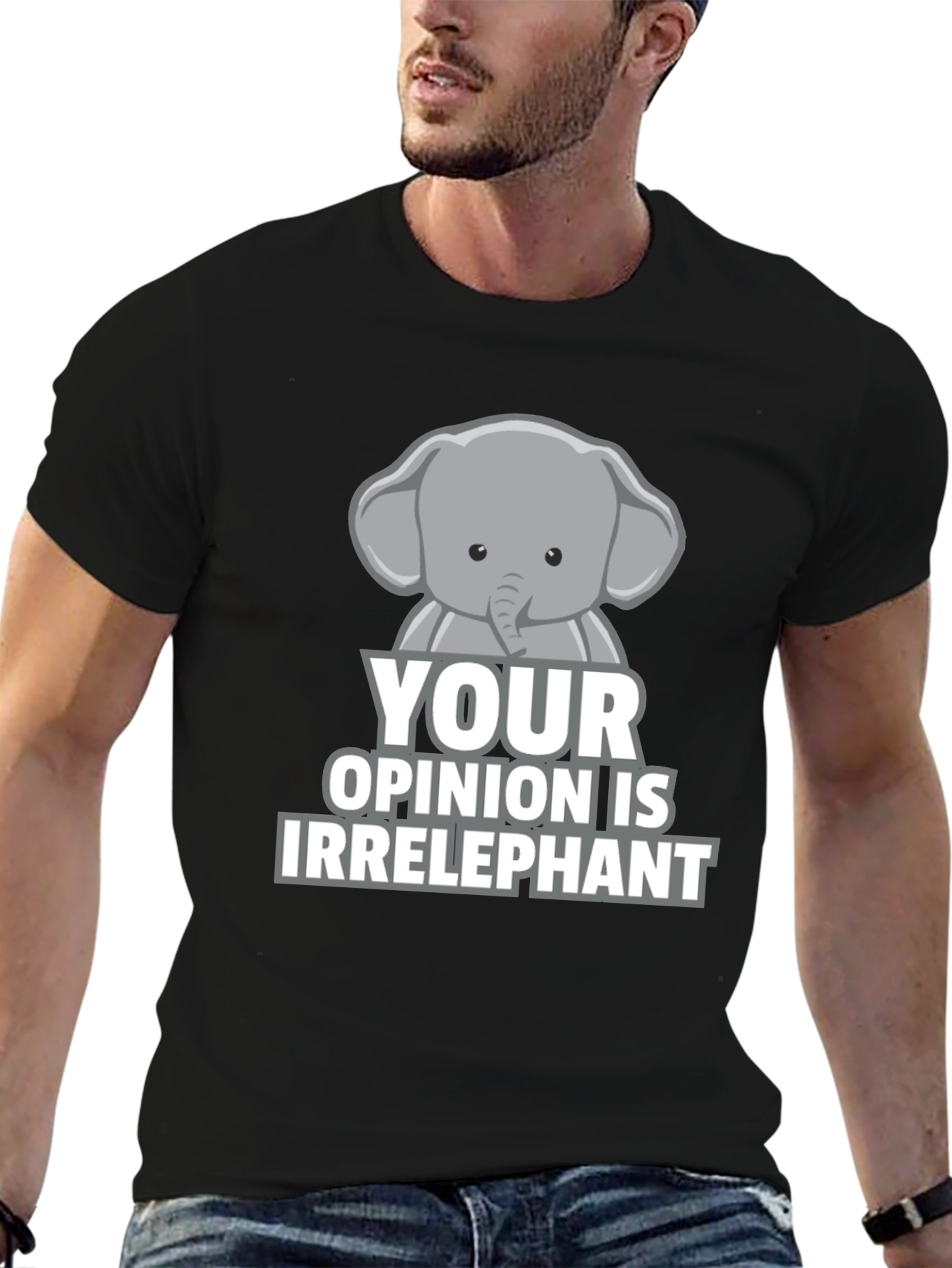 Irrelephant T-Shirt - Funny Elephant Graphic Tee