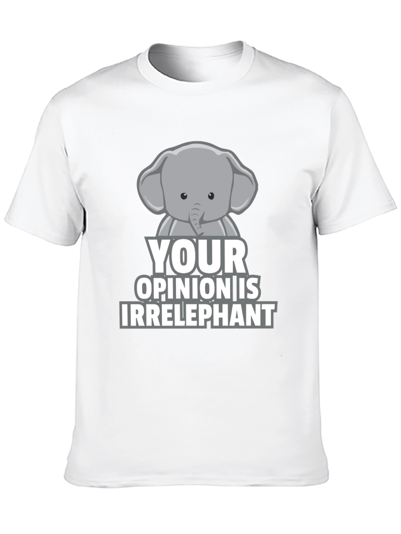 Irrelephant T-Shirt - Funny Elephant Graphic Tee