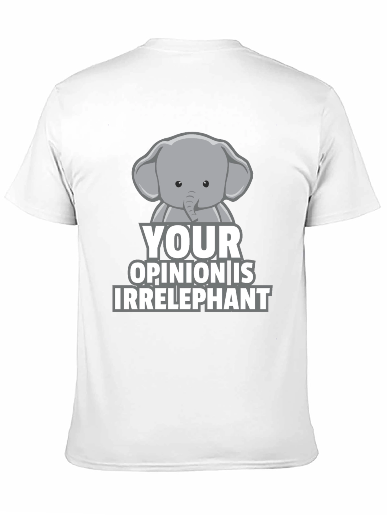 Irrelephant T-Shirt - Funny Elephant Graphic Tee