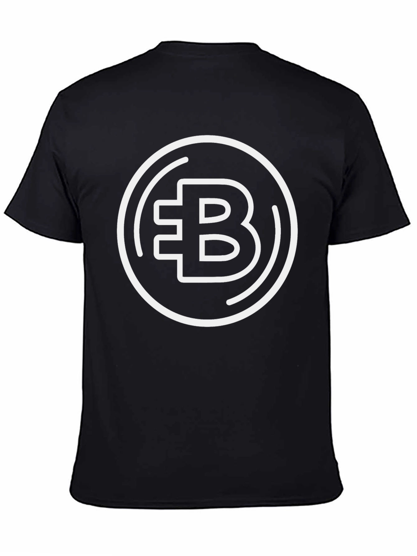 Bitcoin B Logo Black T-Shirt