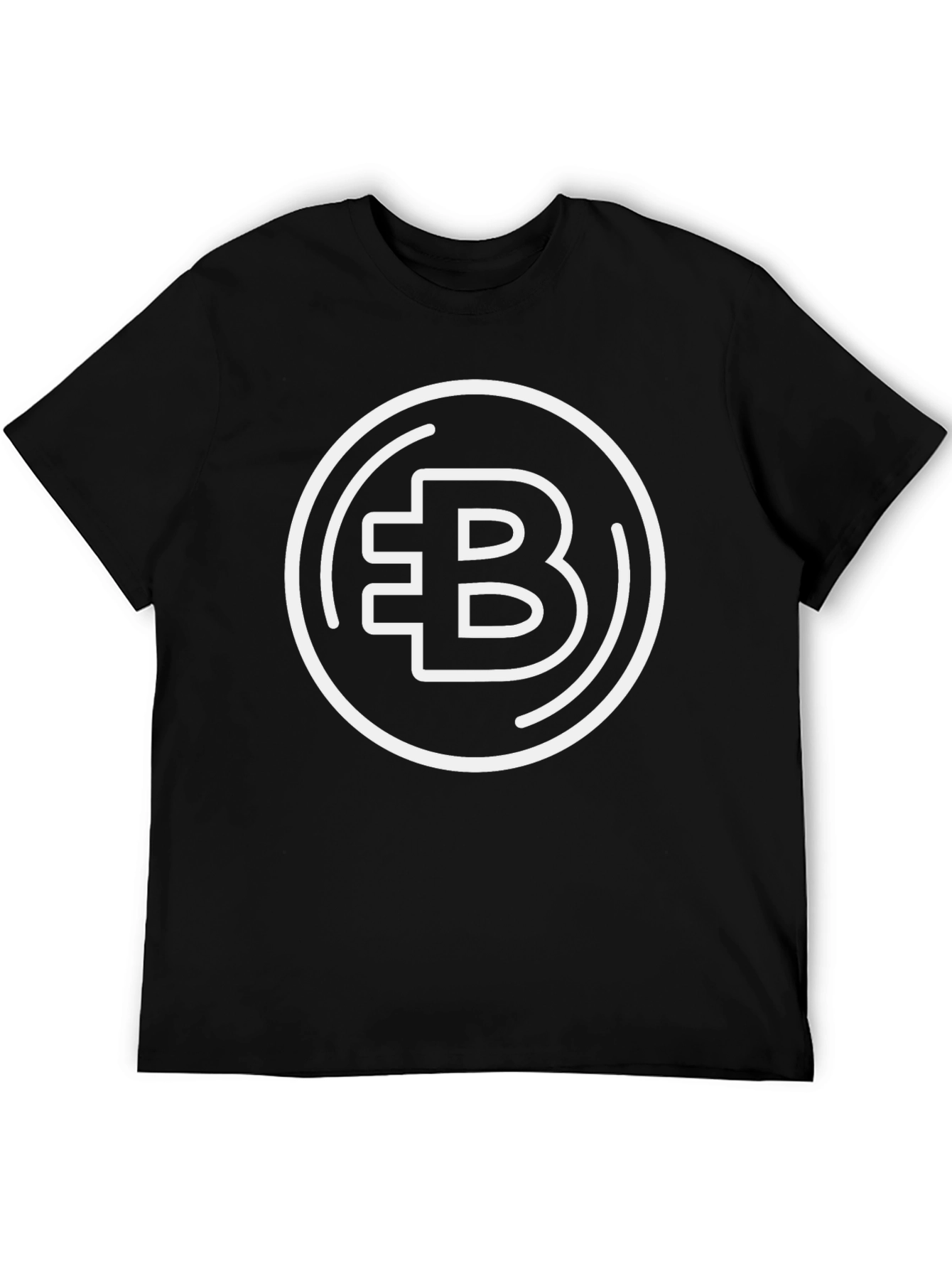 Bitcoin B Logo Black T-Shirt