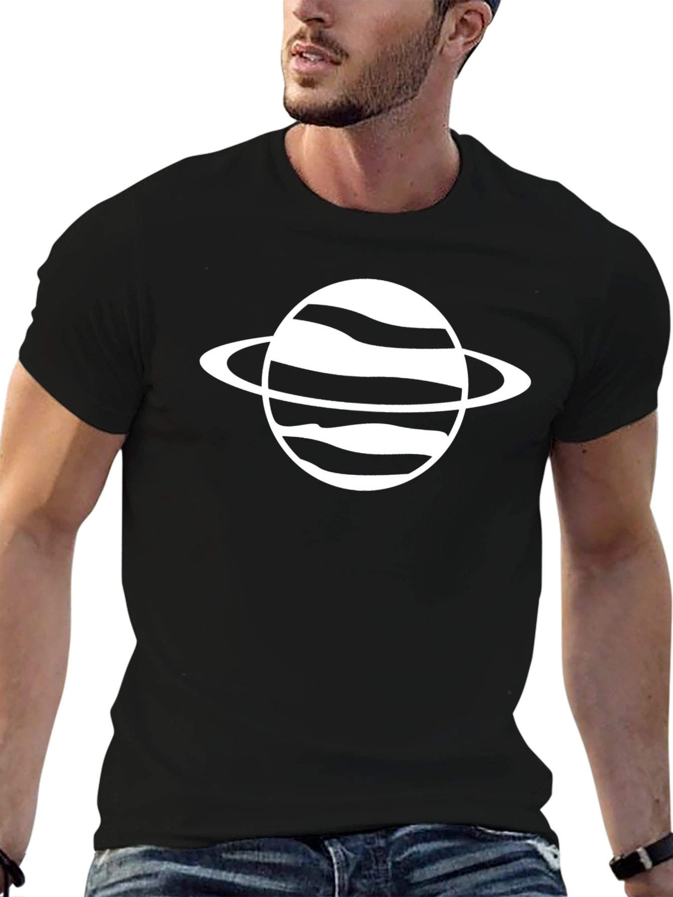 Planet Graphic T-Shirt - Stylish and Modern
