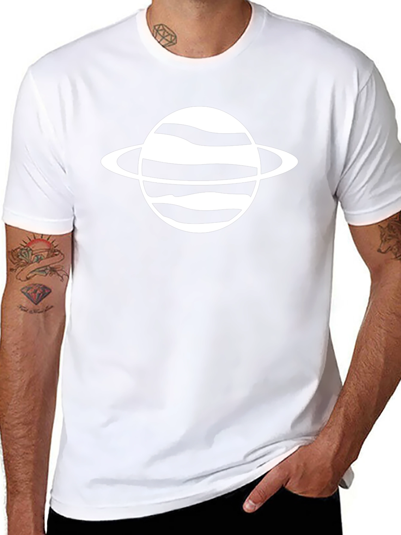 Planet Graphic T-Shirt - Stylish and Modern