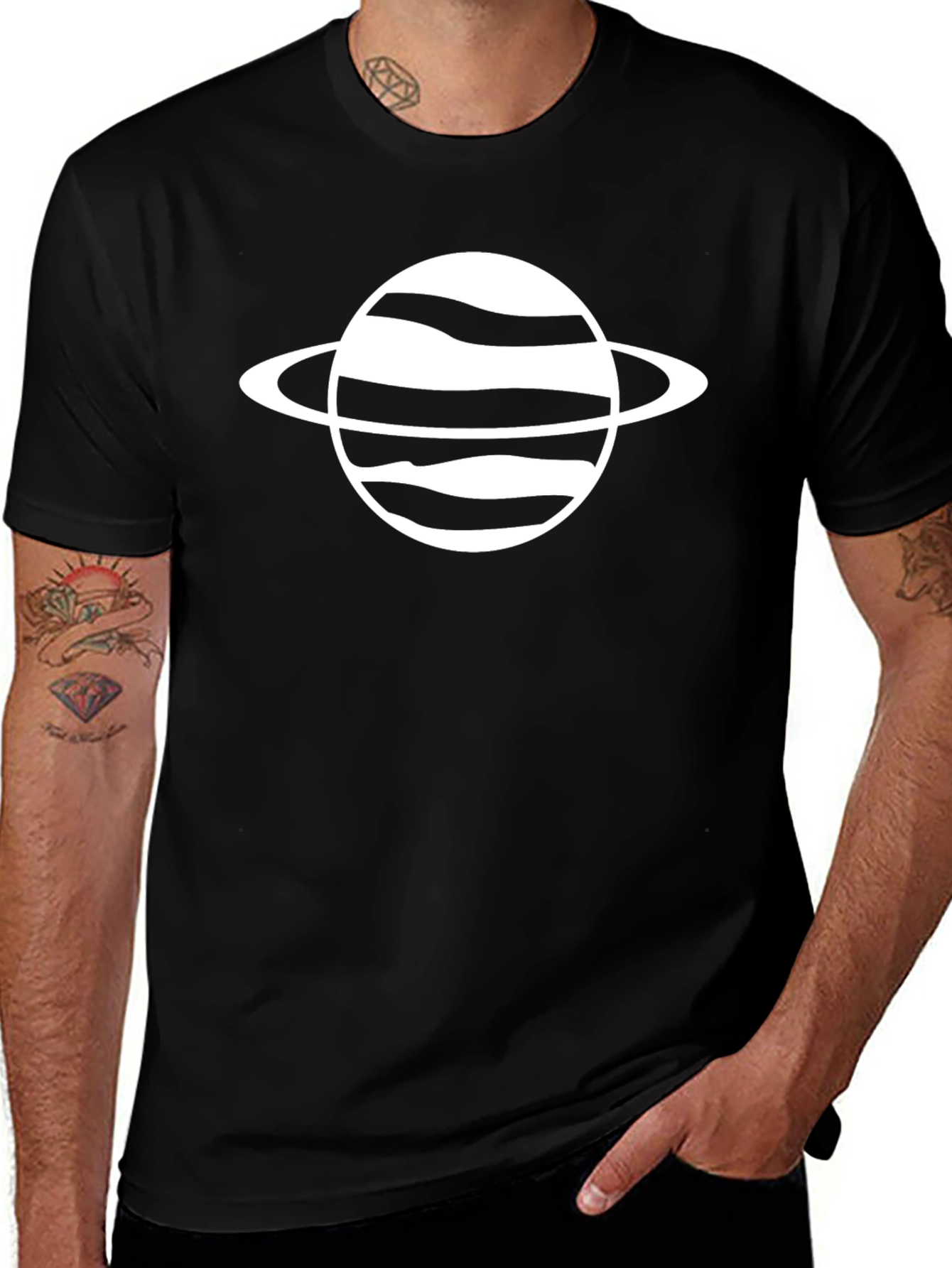 Planet Graphic T-Shirt - Stylish and Modern