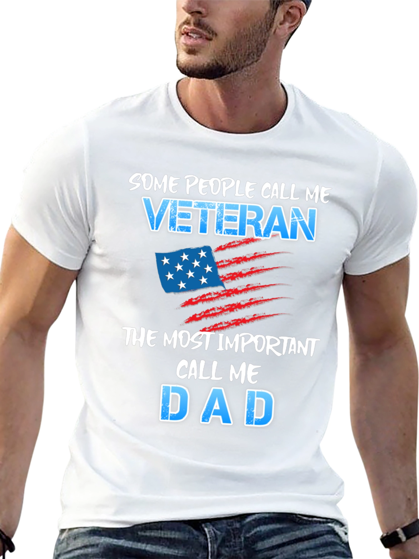 Veteran Dad Graphic Tee