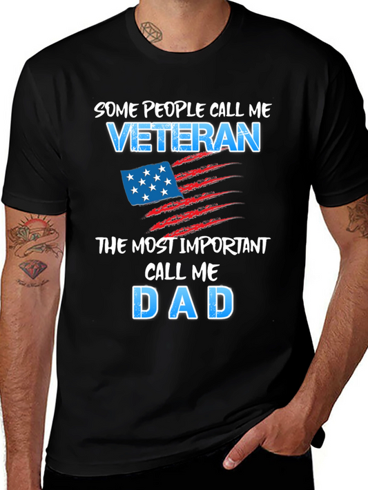 Veteran Dad Graphic Tee