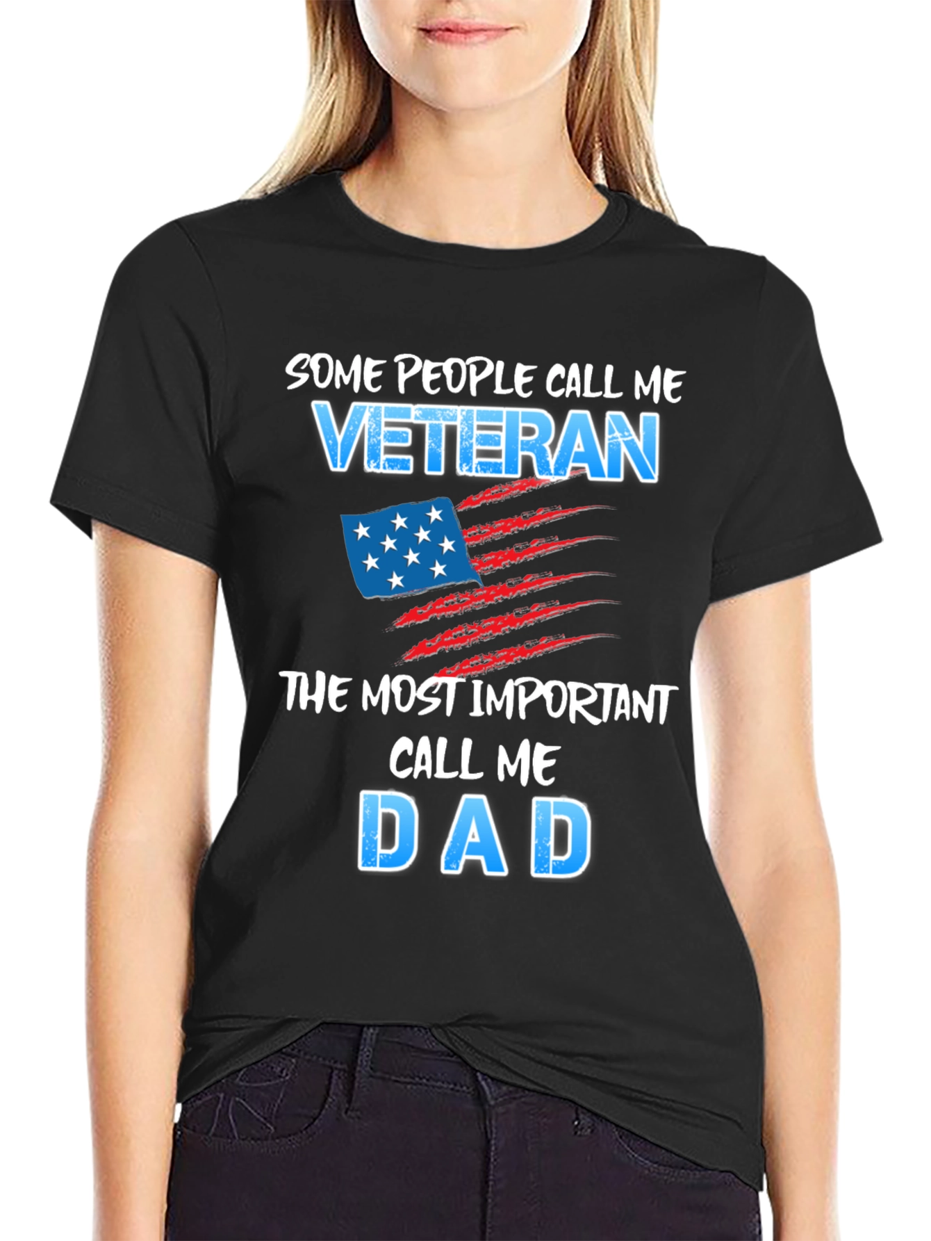 Veteran Dad Graphic Tee