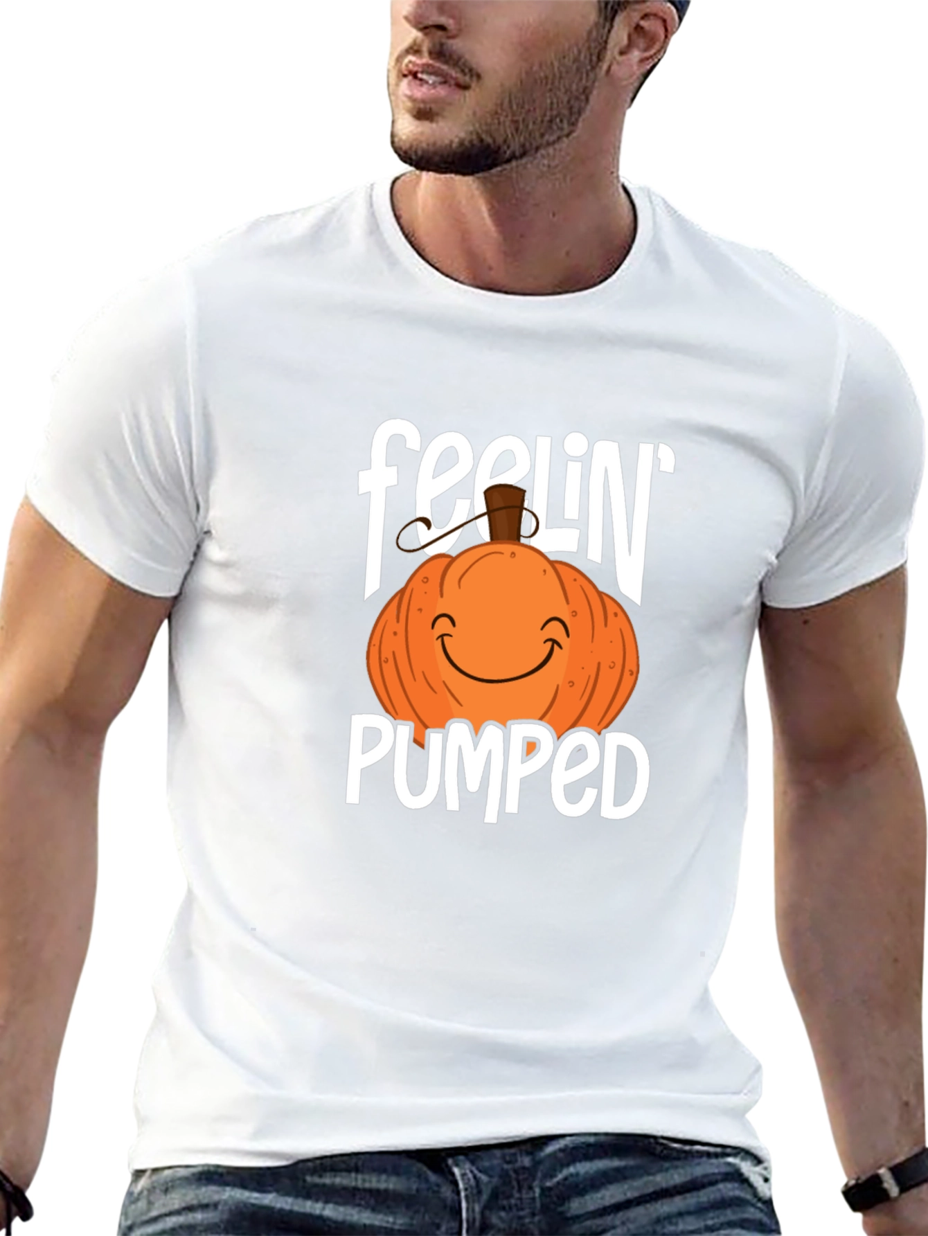 Feelin Pumped Halloween T-Shirt