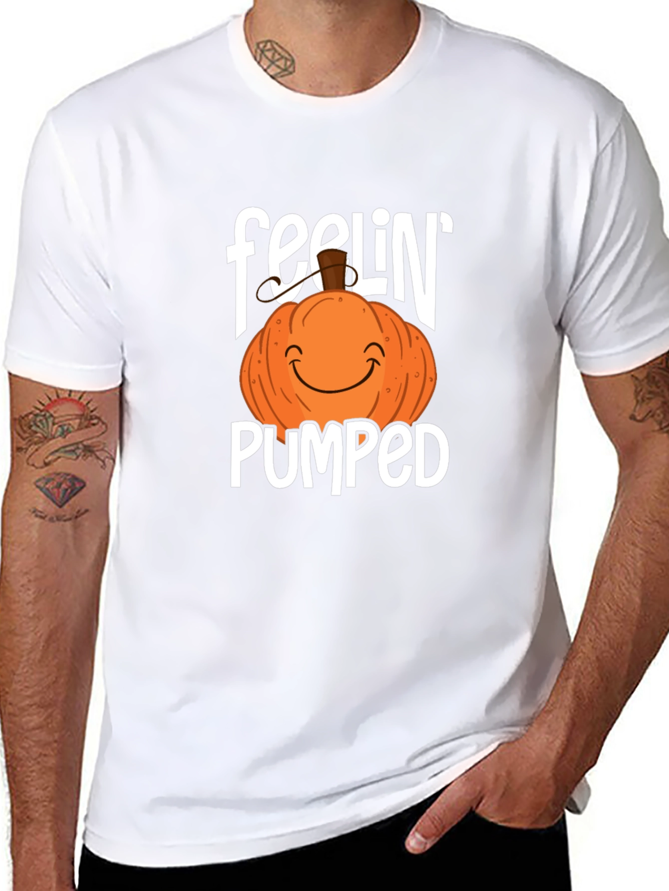 Feelin Pumped Halloween T-Shirt