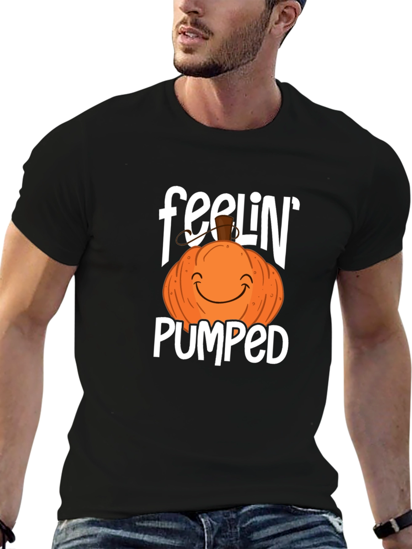 Feelin Pumped Halloween T-Shirt